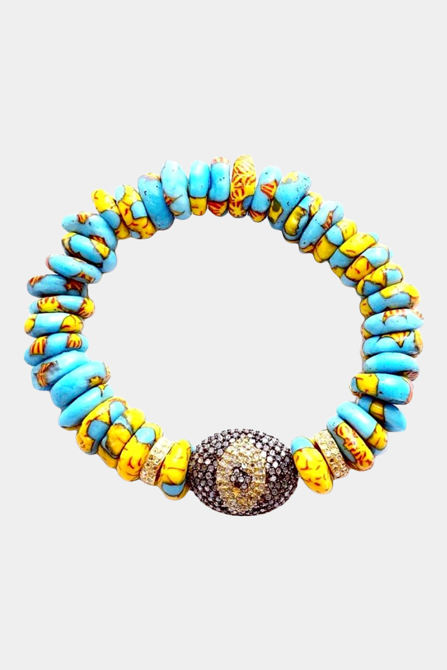 Ghana Bracelet Diamond Evil Eye