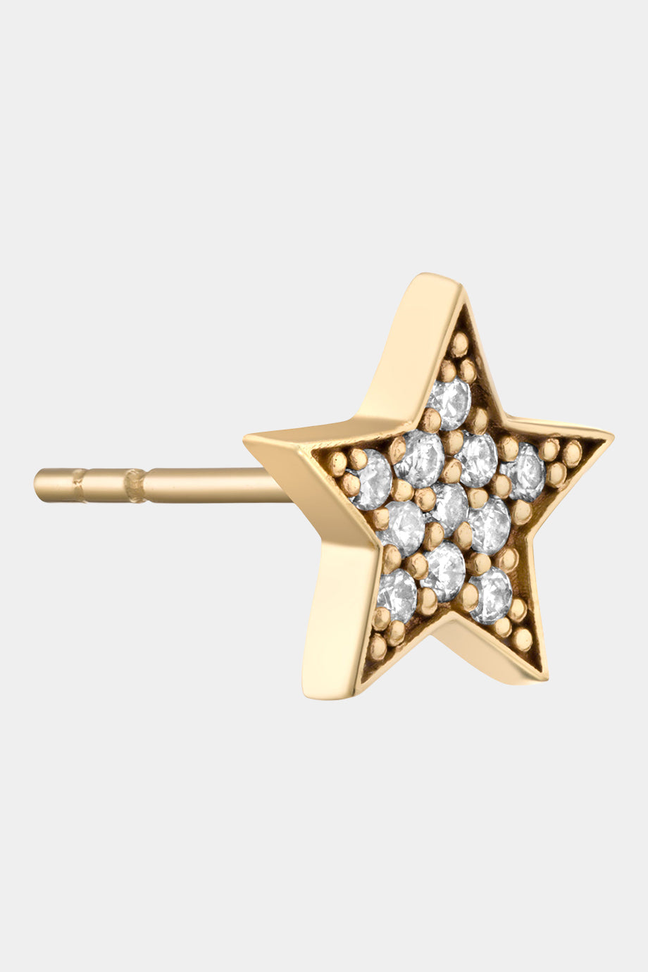 Diamond Star Earring