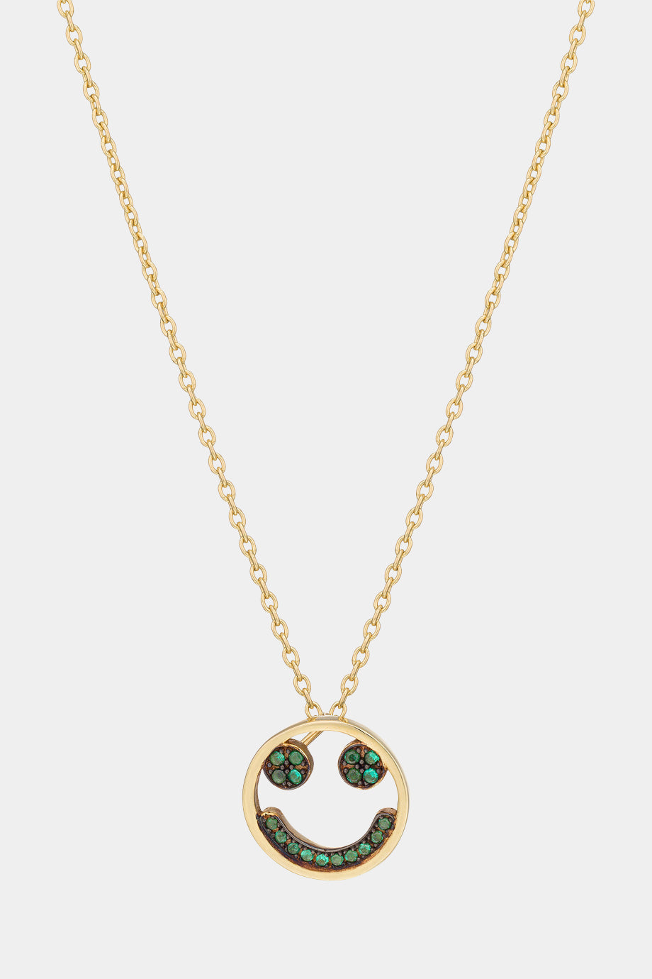 Open-Smiley Face Necklace