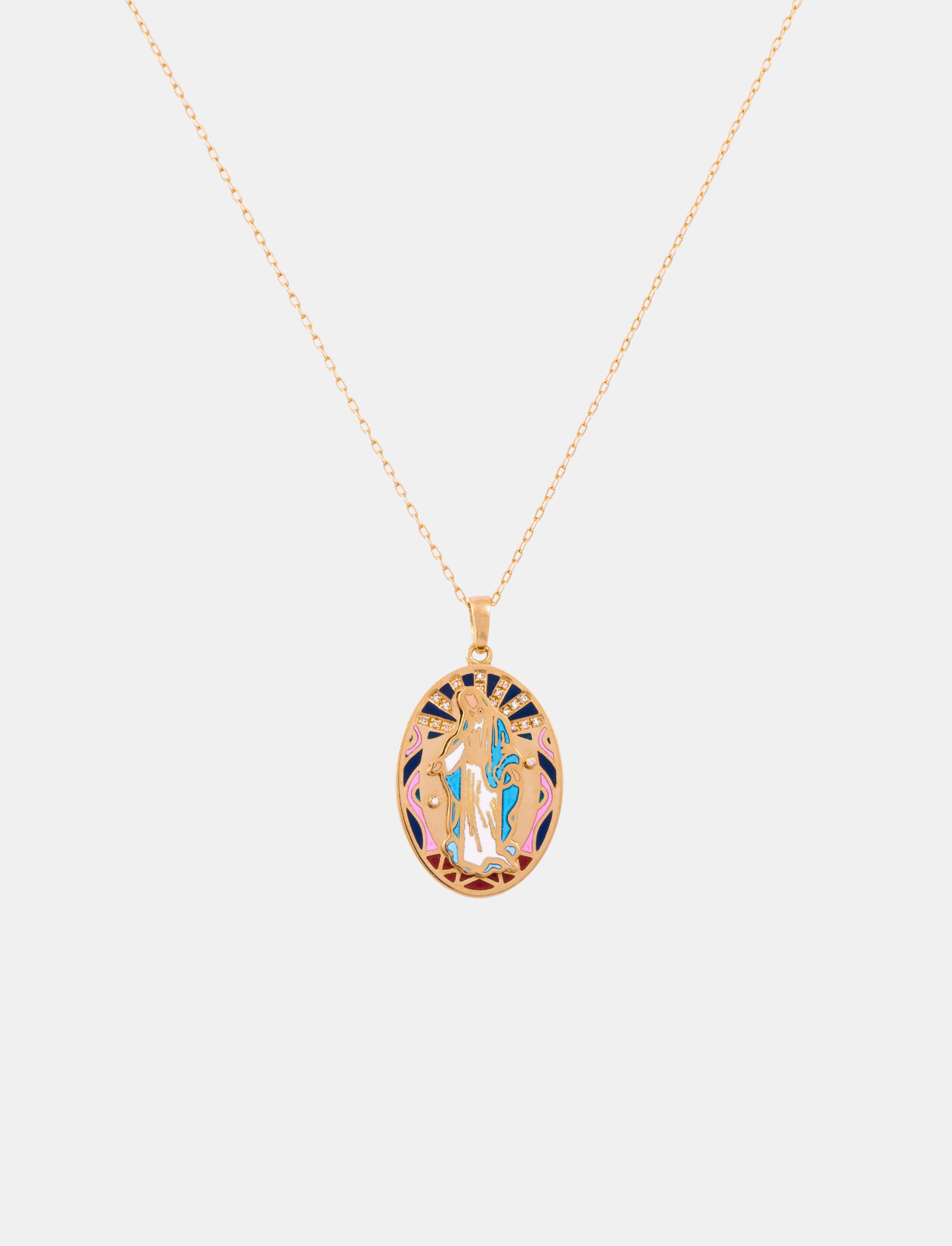 Celestial Mary Necklace