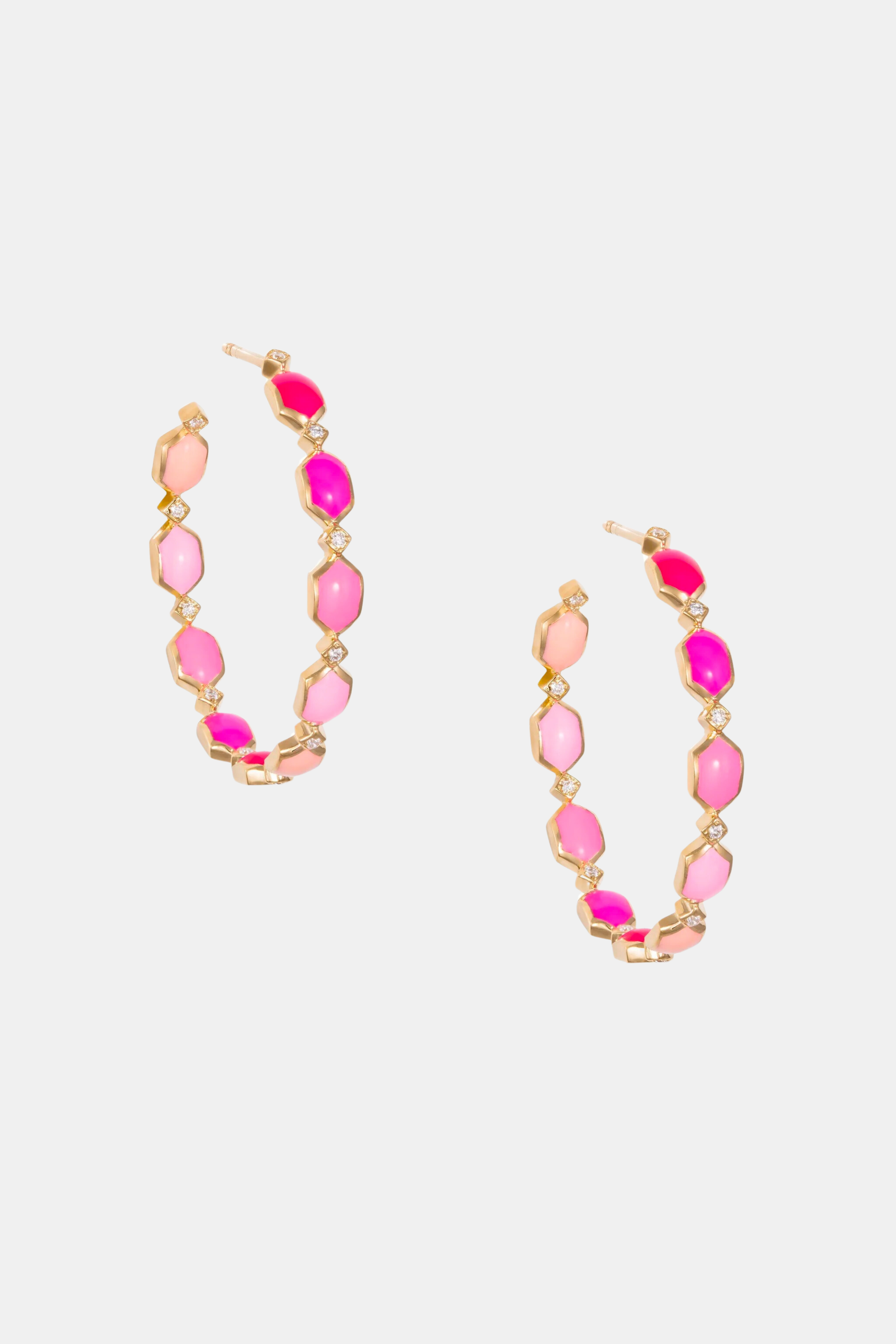 Shades of Pink Ocean Breeze Earrings