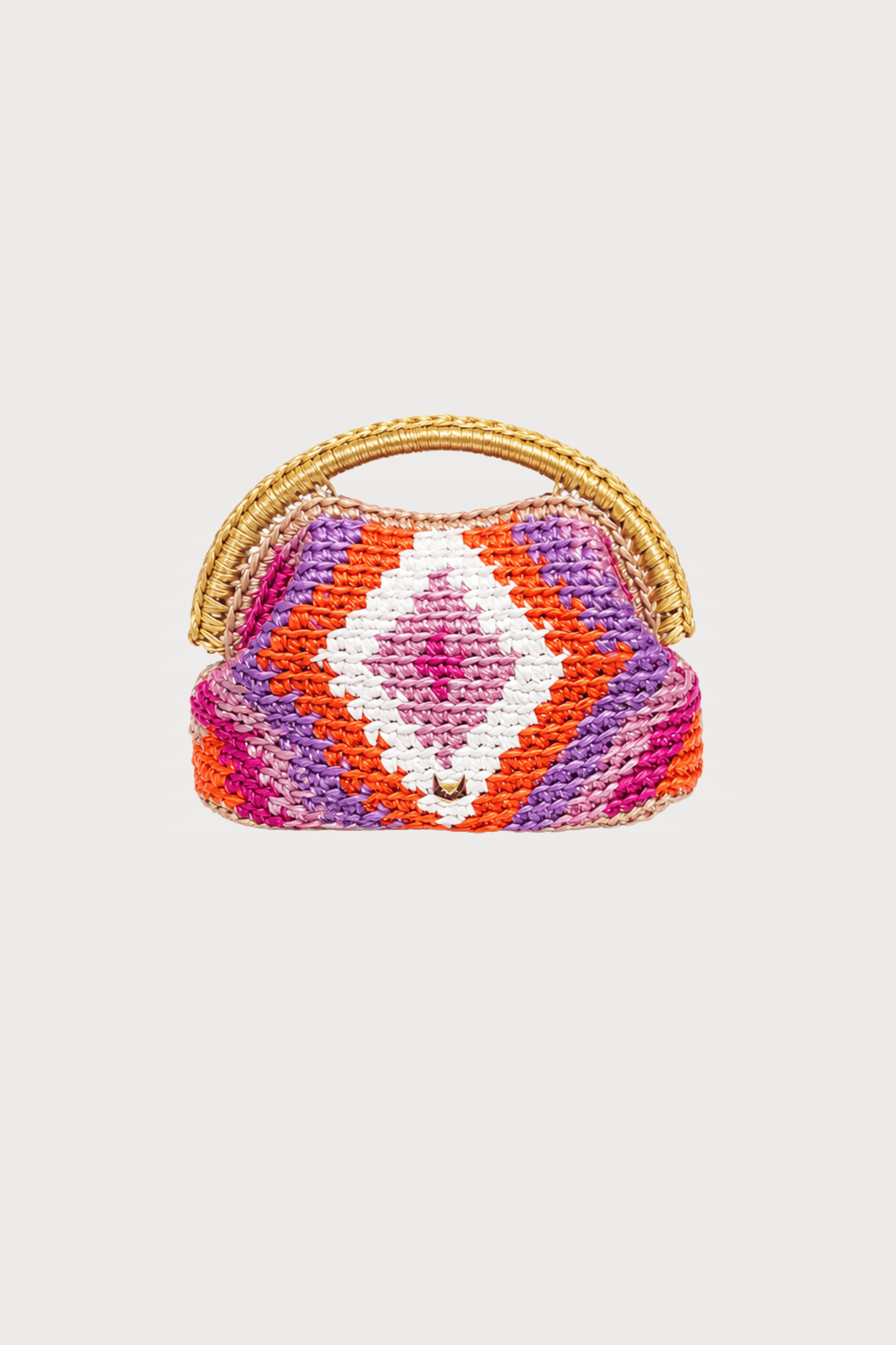 Metallic Curve Clutch