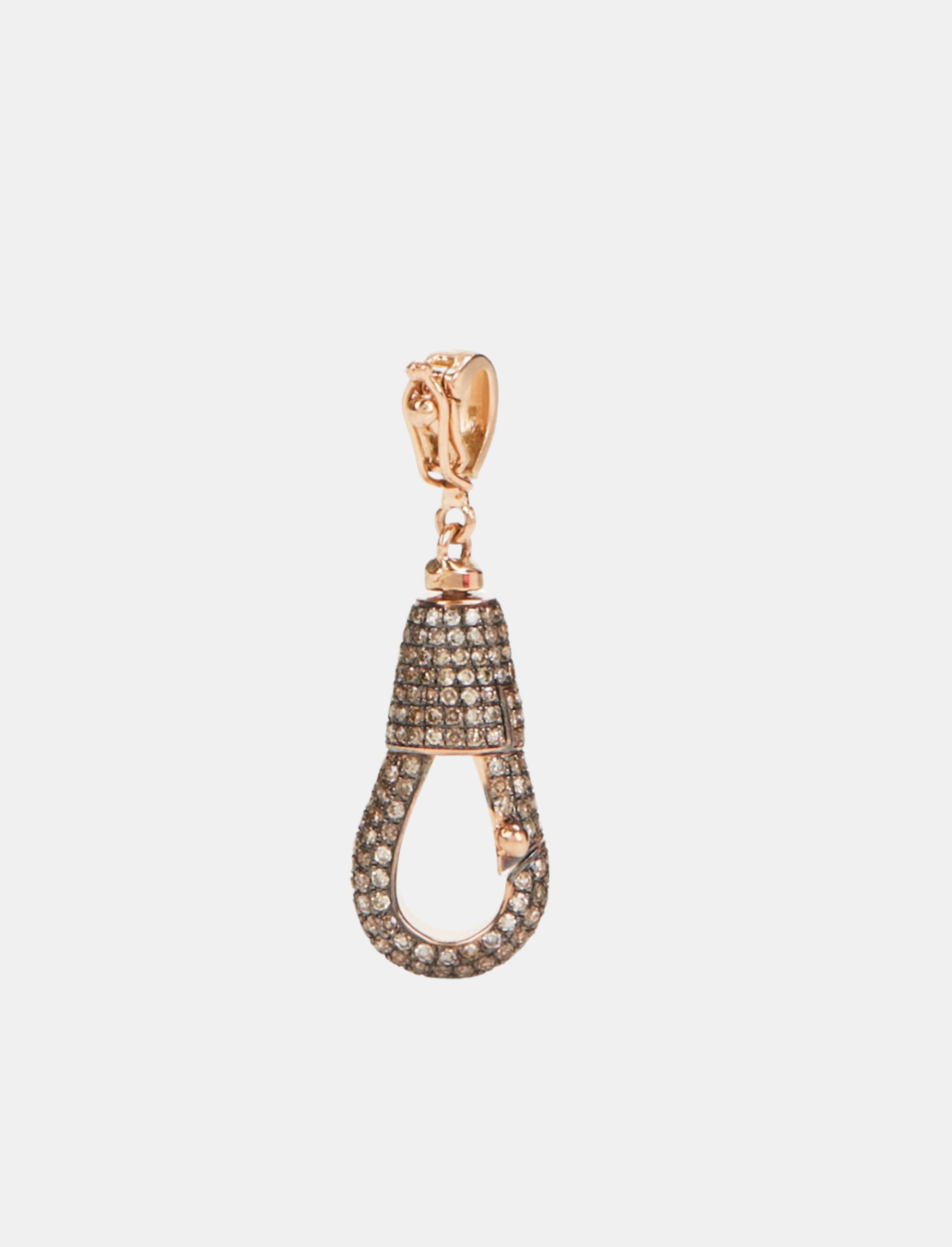 Large Diamond Hook Pendant