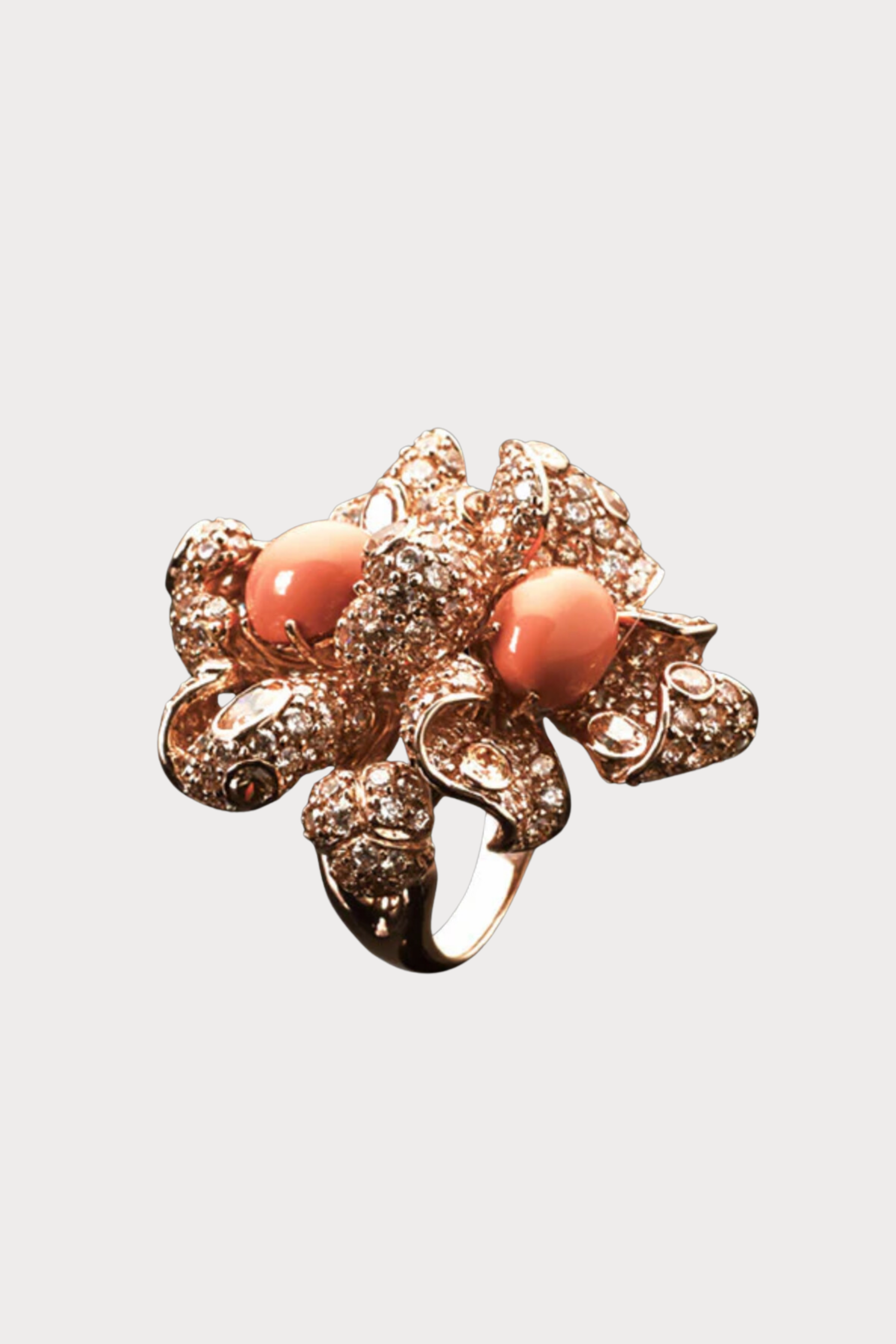 Blossom Coral Ring