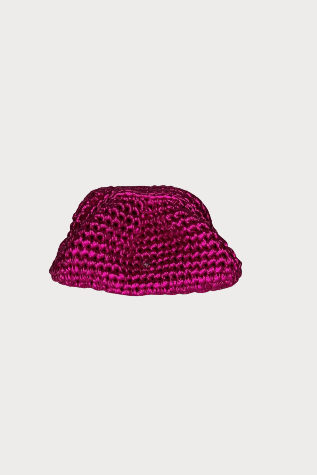 Metallic Clutch Fuchsia