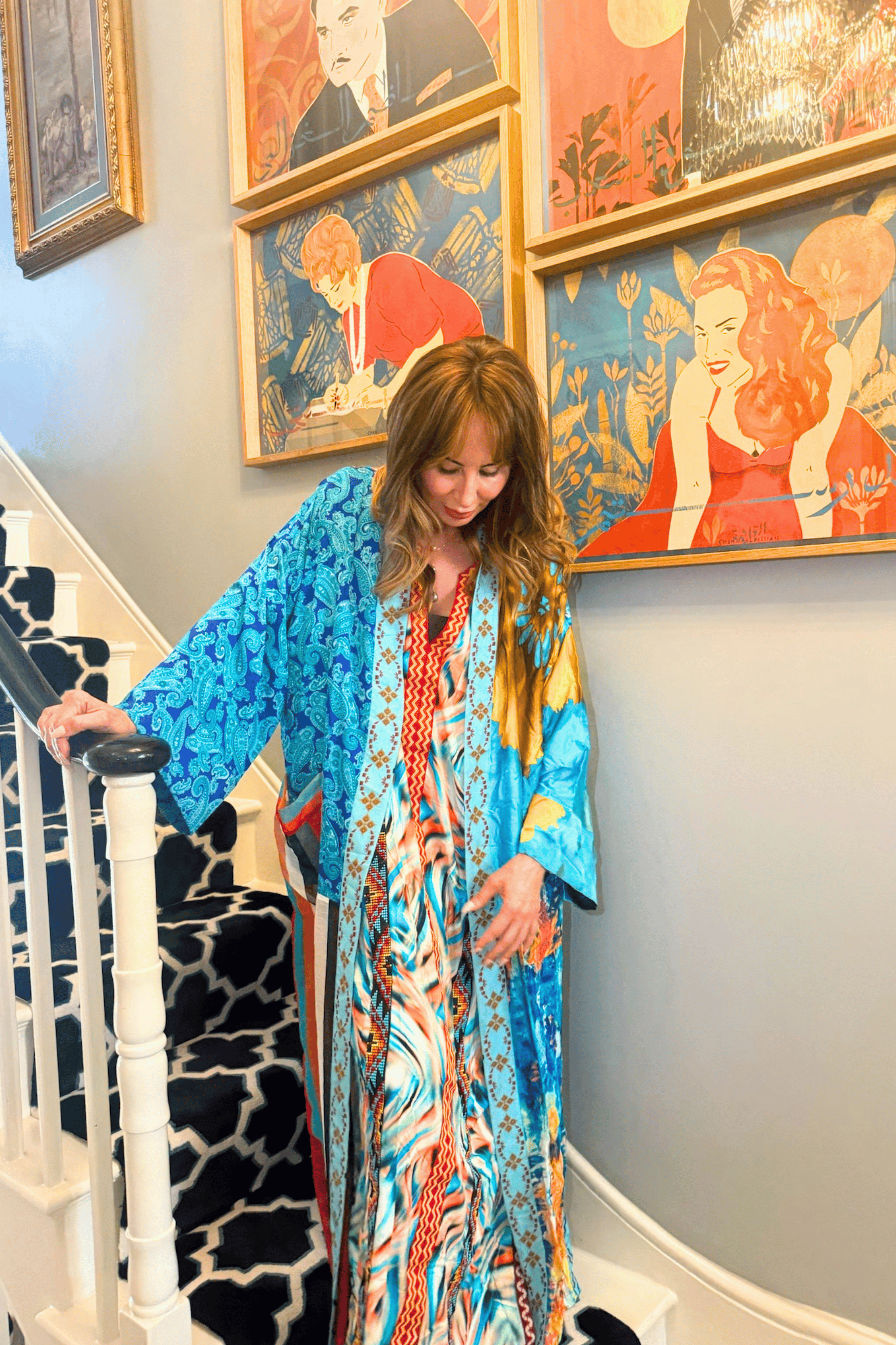 Aqua Kimono