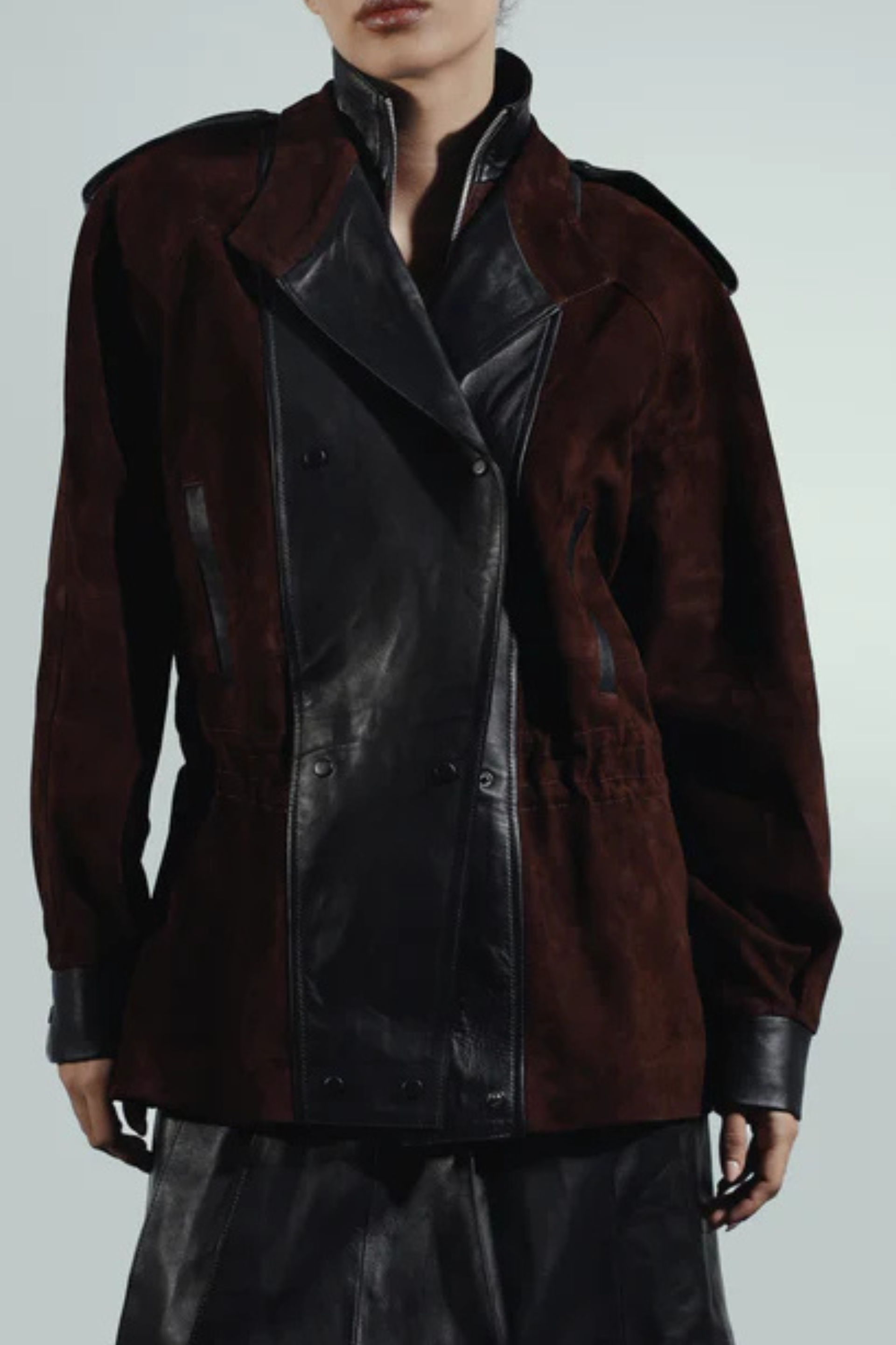 Gavin Suede Jacket Brown