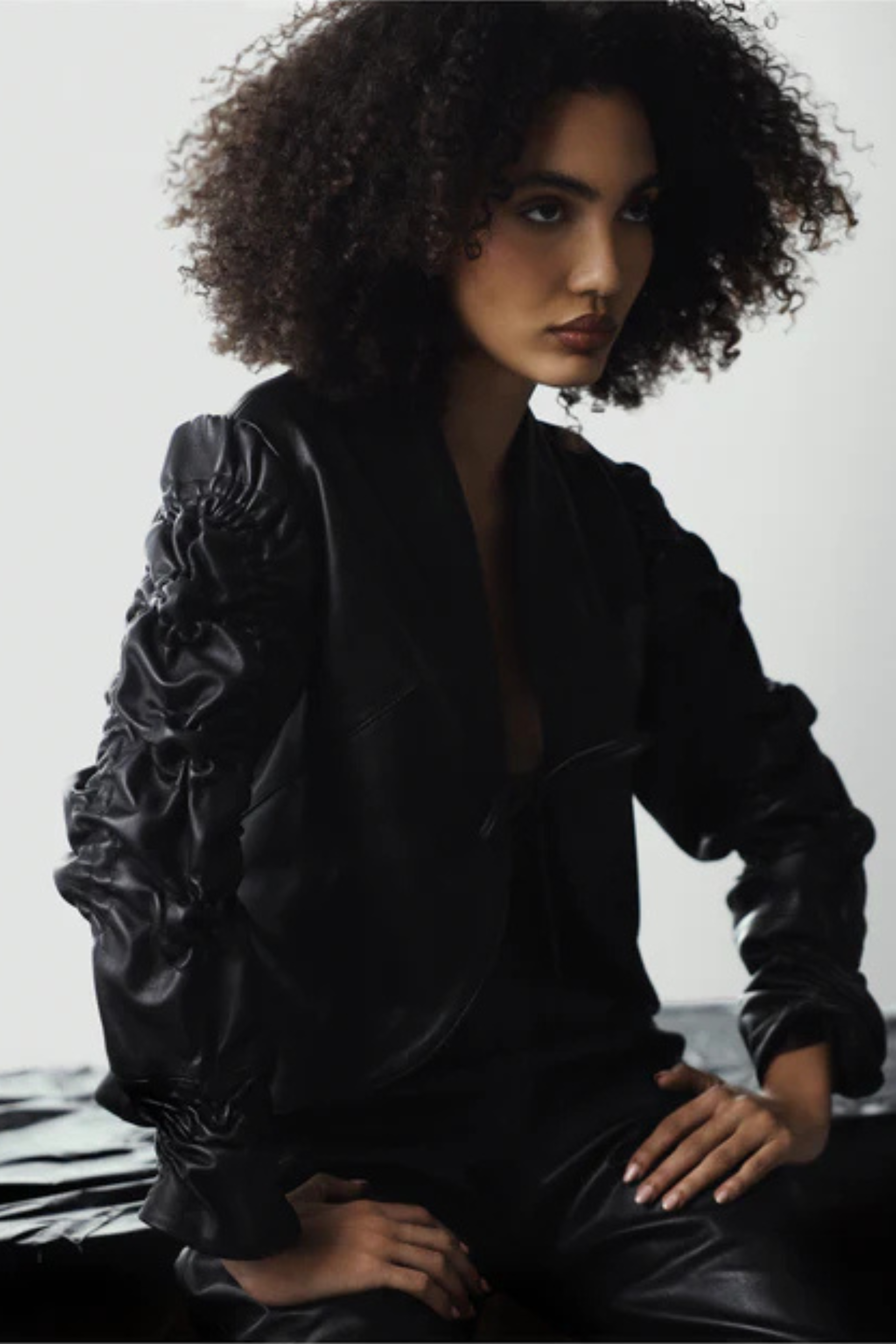 Dylan Leather Jacket Black