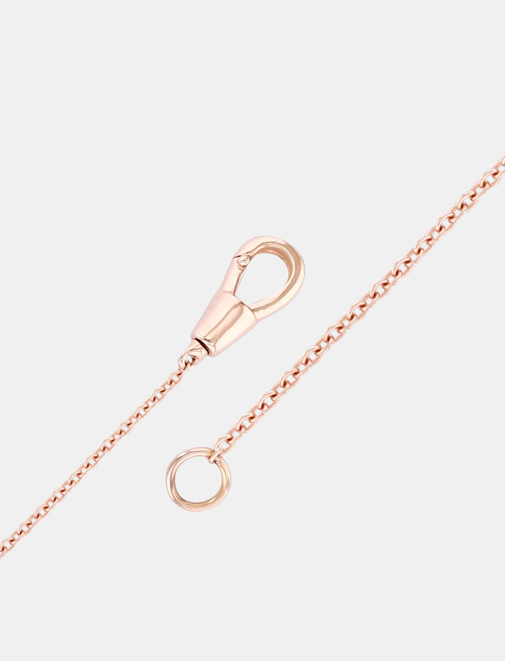 Small Gold Hook on Simple Chain