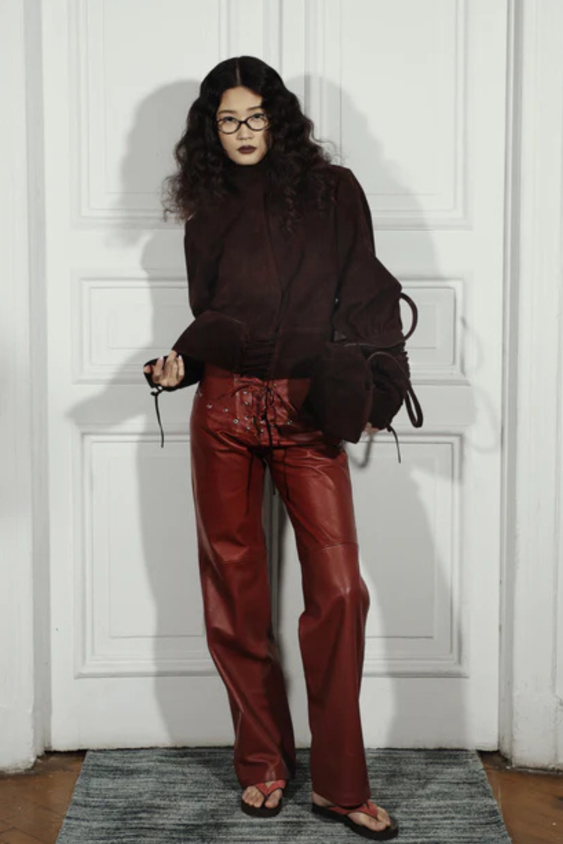 Jade Suede Jacket Brown