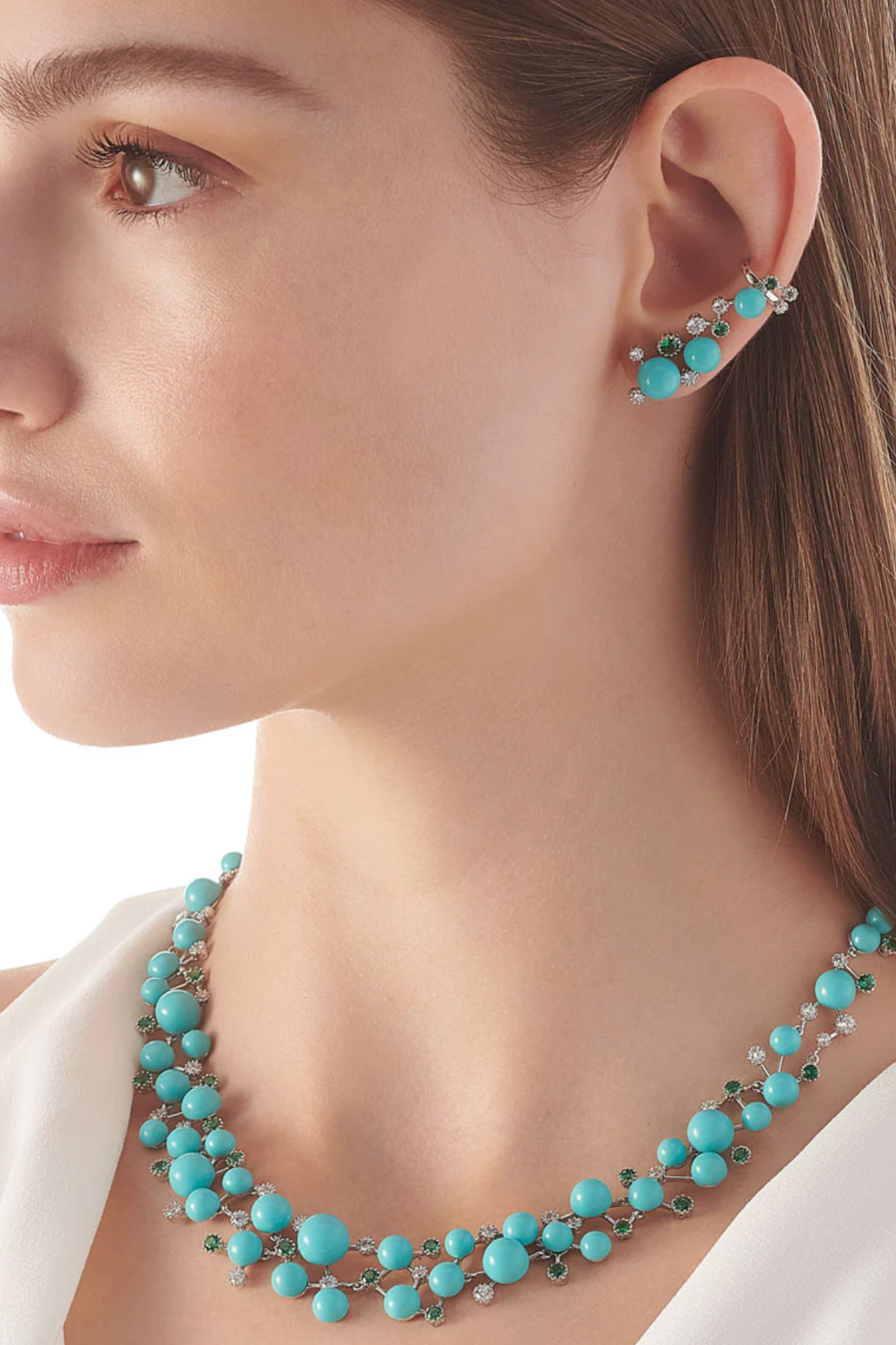 Turquoise Constellation Ear Cuffs