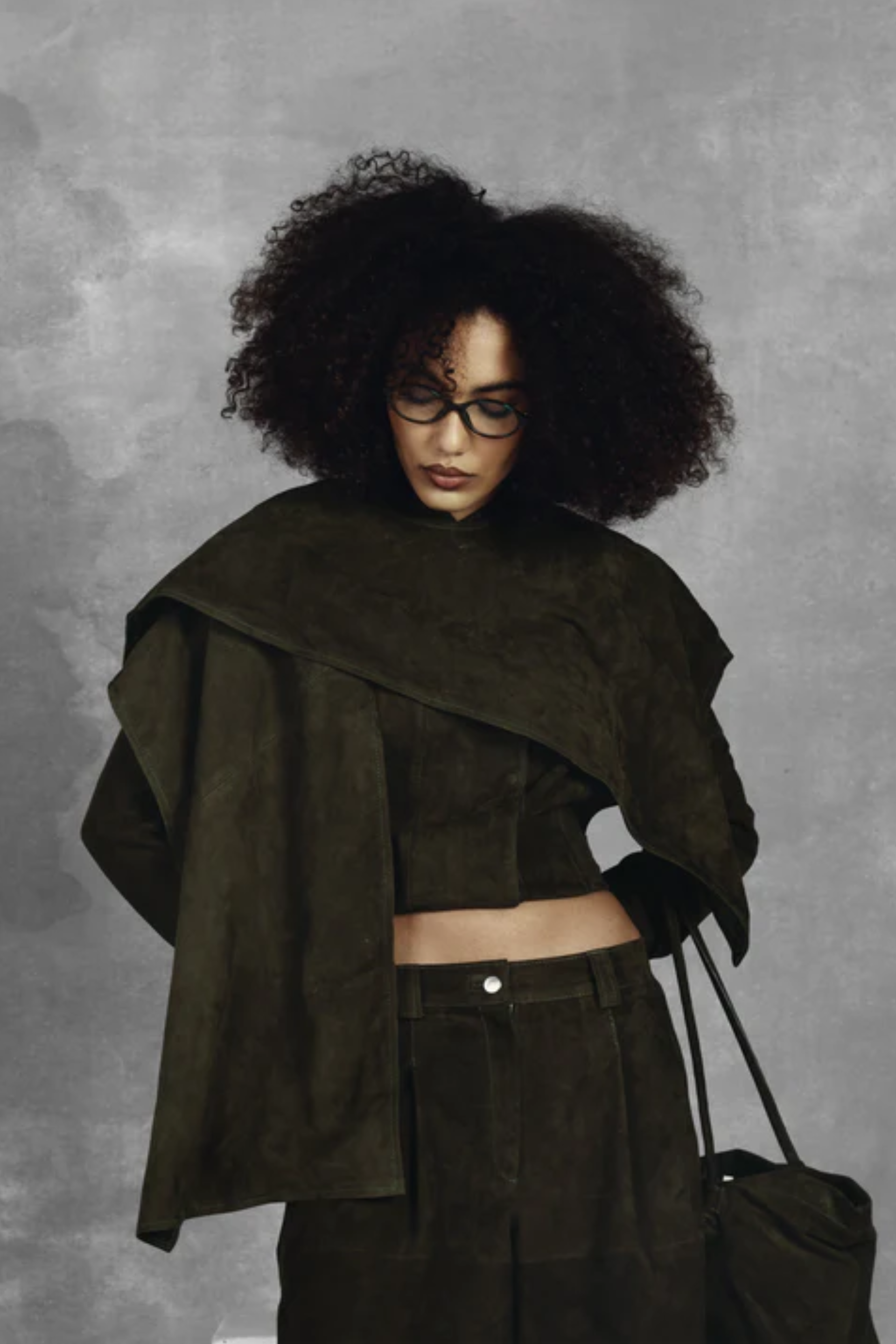 Avalon Suede Jacket Olive