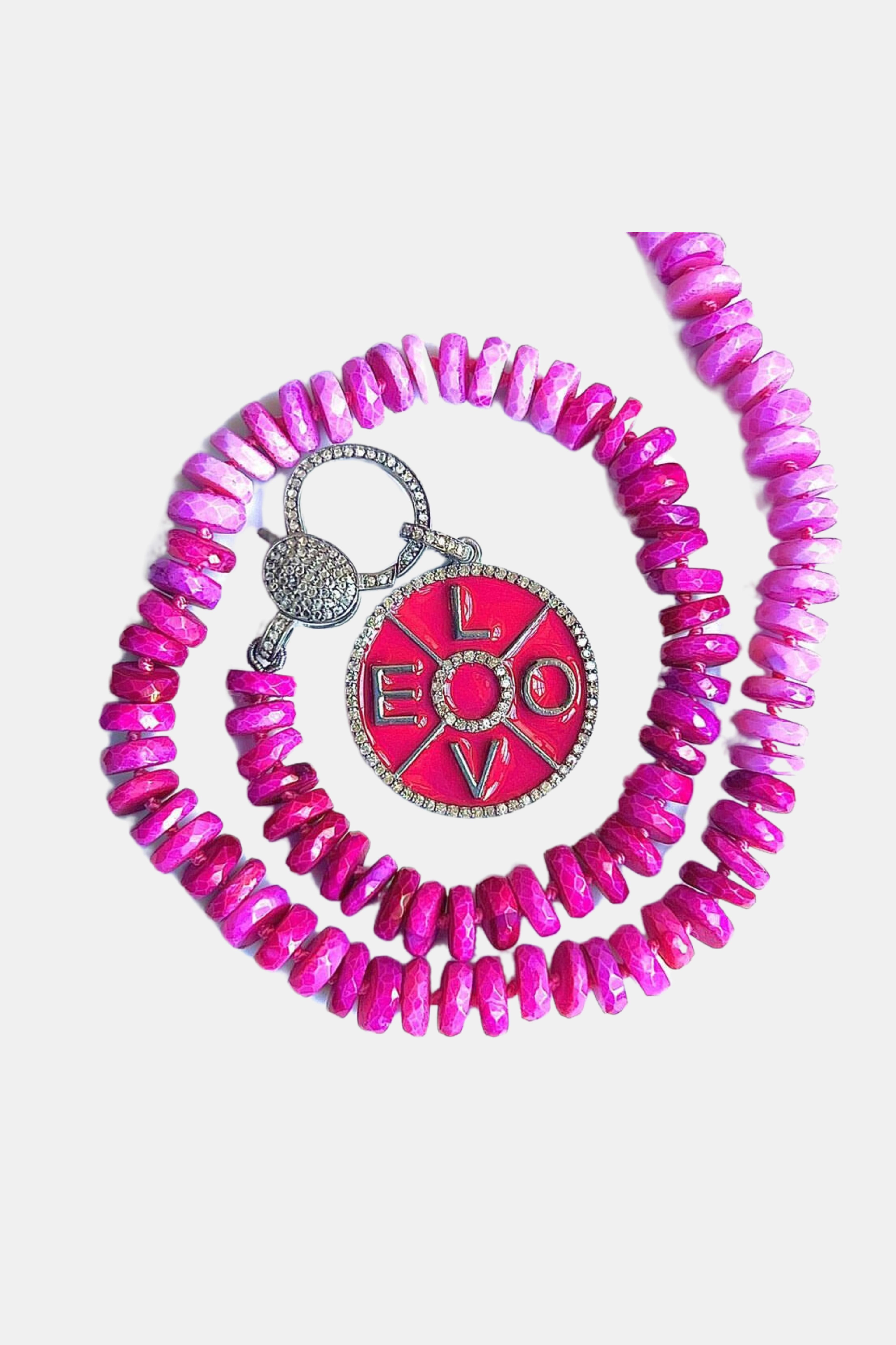 Opal LOVE Necklace