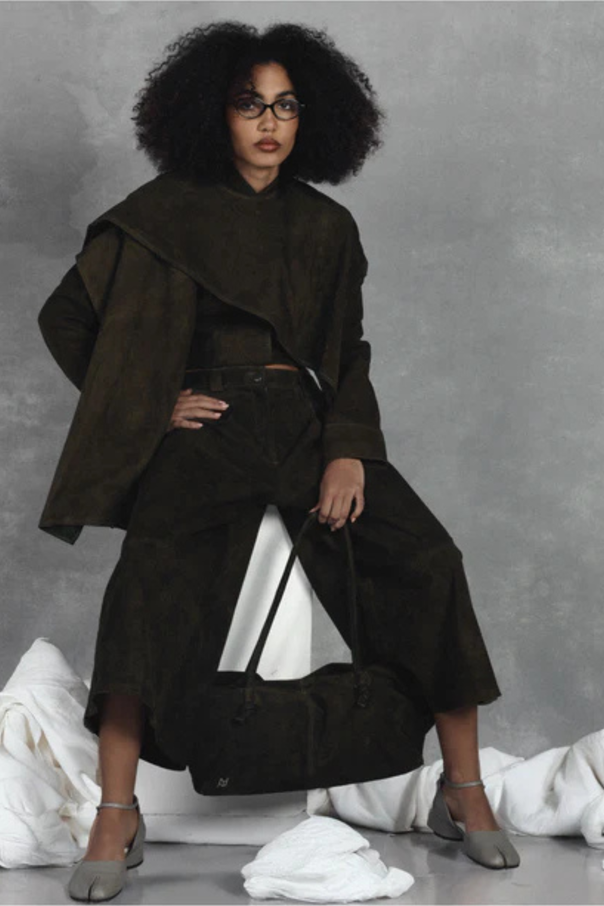 Avalon Suede Jacket Olive