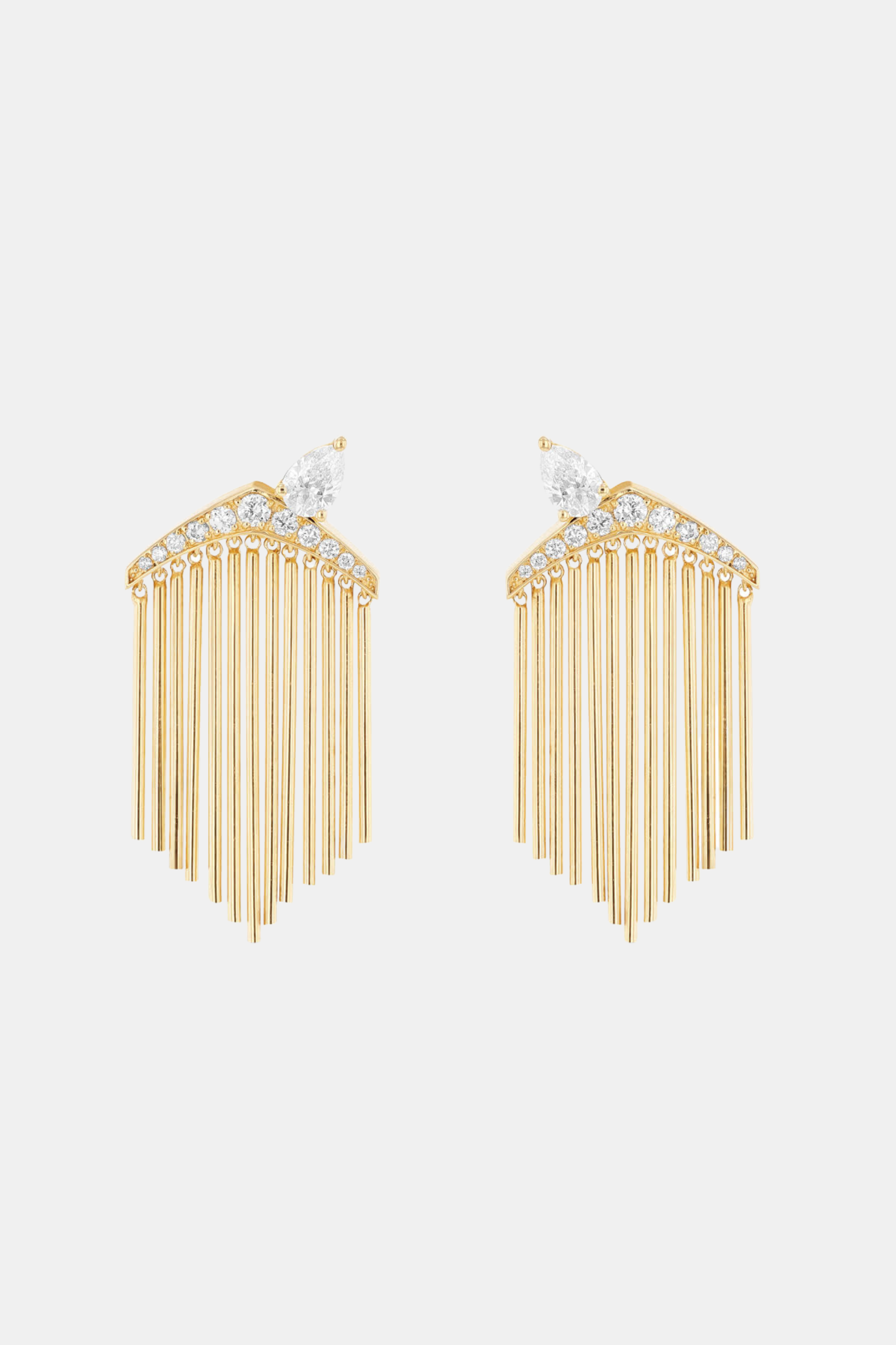 Short Frindge Merveilles Earring  2.5cm