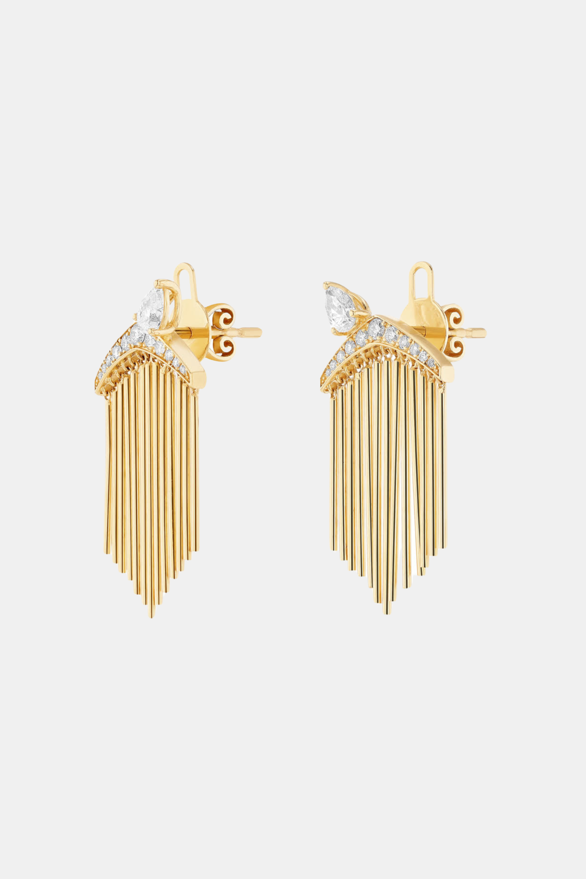 Short Frindge Merveilles Earring  2.5cm