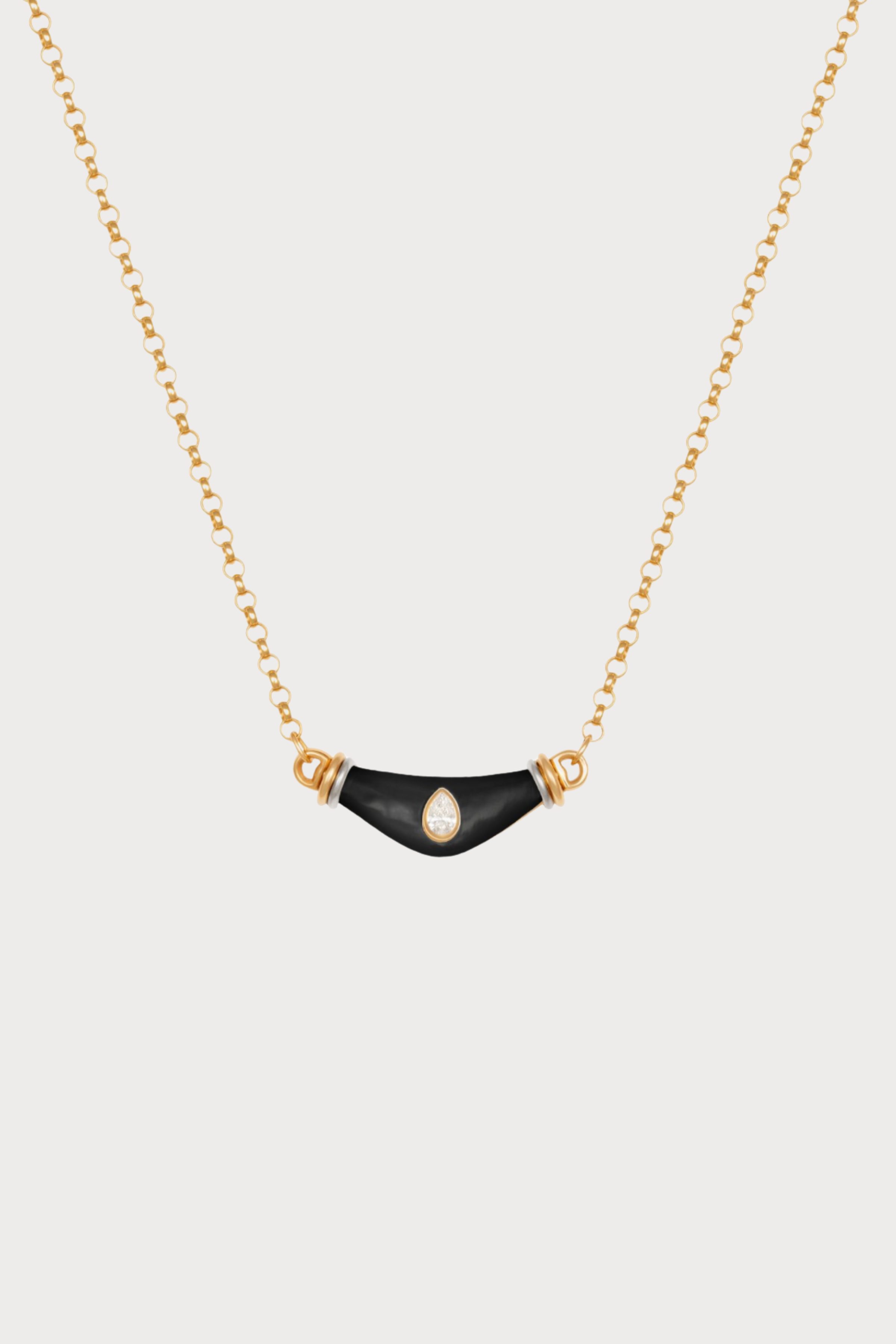 Diamond Drop Karma Necklace