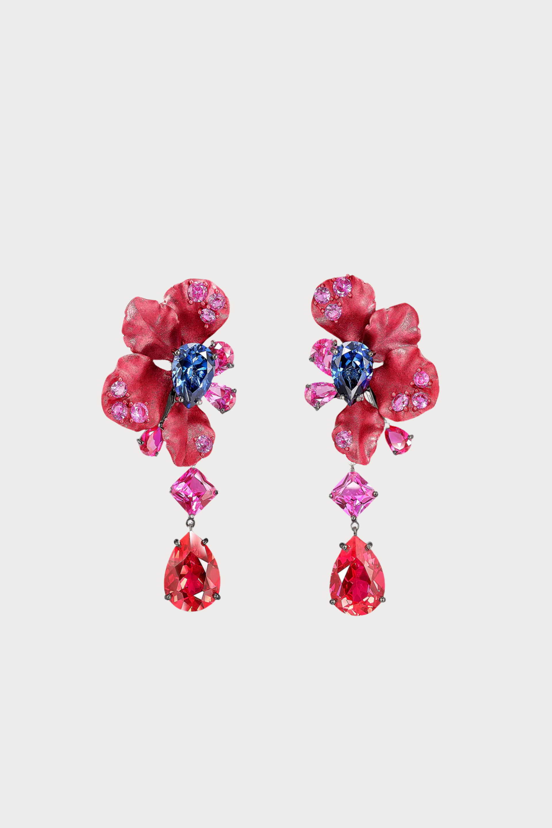 Crimson Ariel Earrings