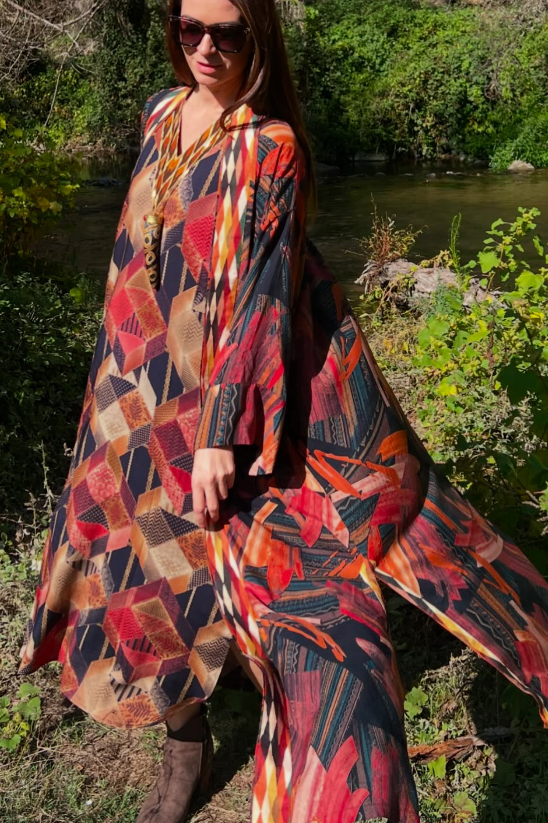 Tribe Carob Kaftan