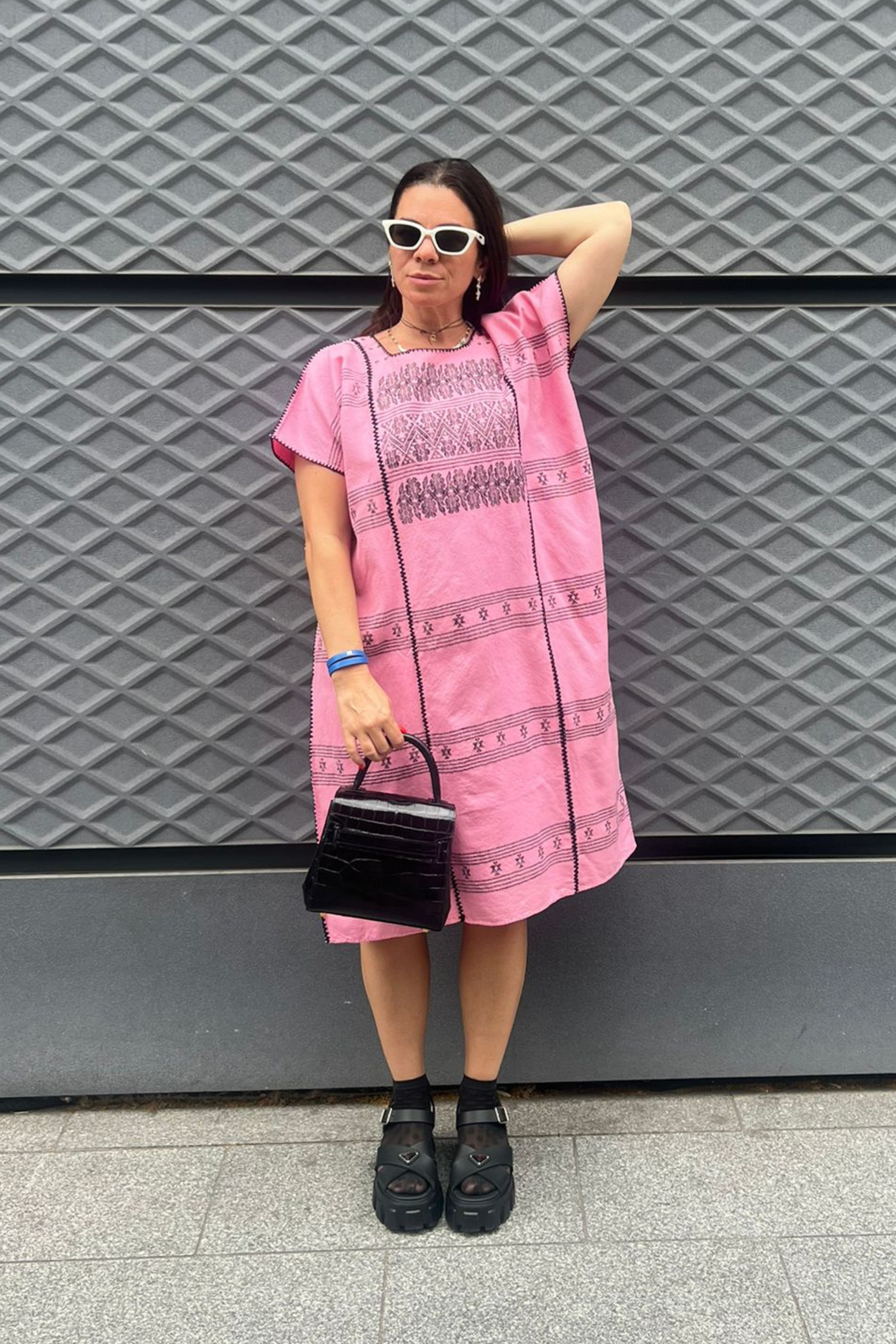 Mexican Pink Kaftan