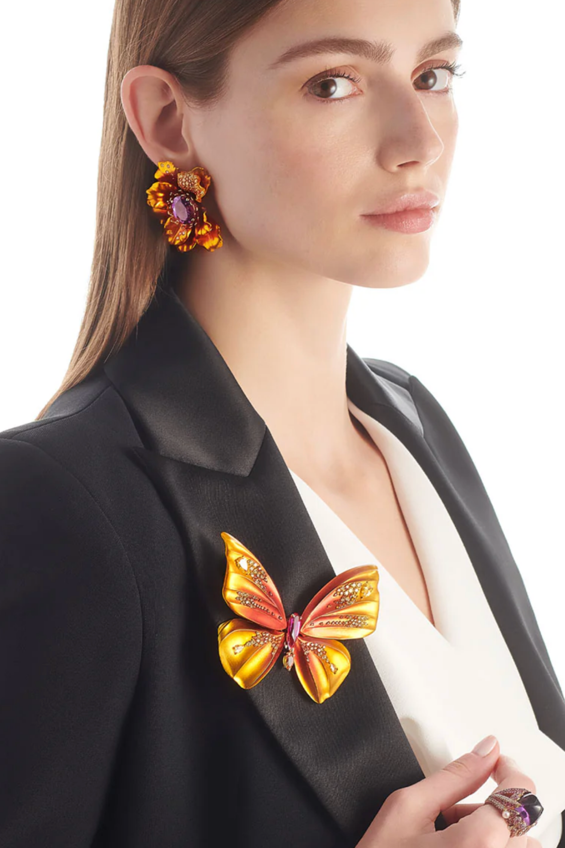 Magma Poppy Earrings