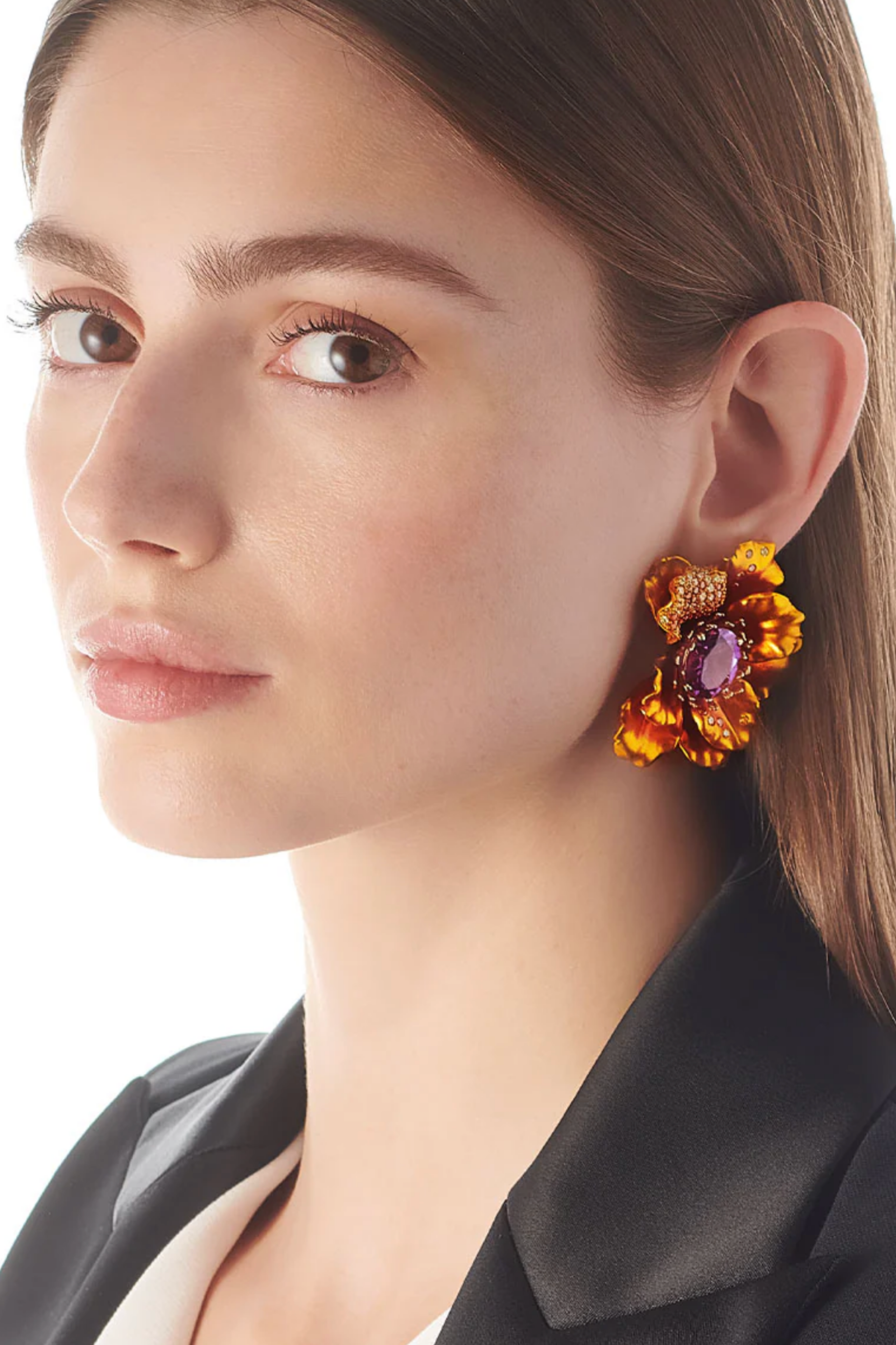 Magma Poppy Earrings