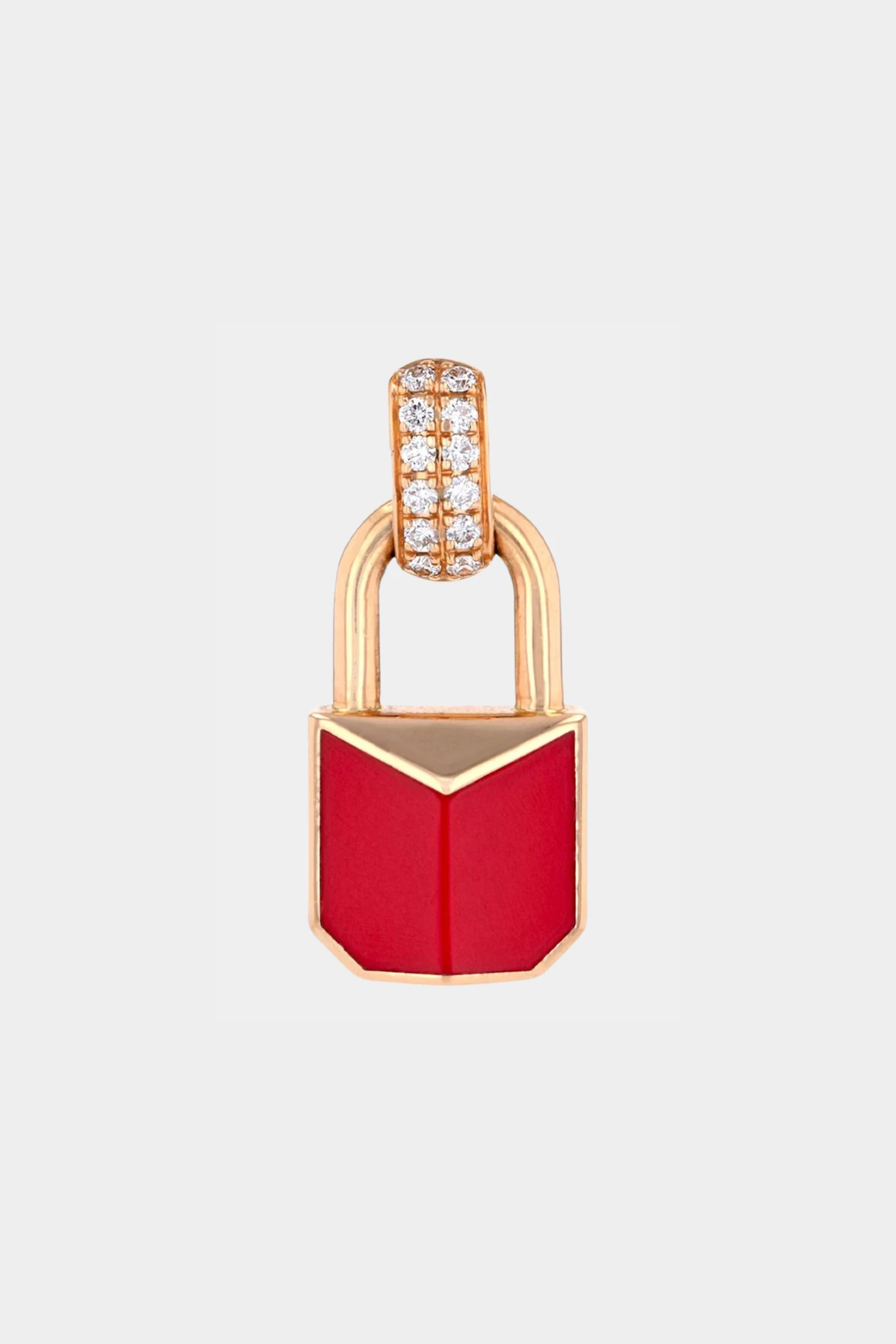Padlock Clip on Pendant