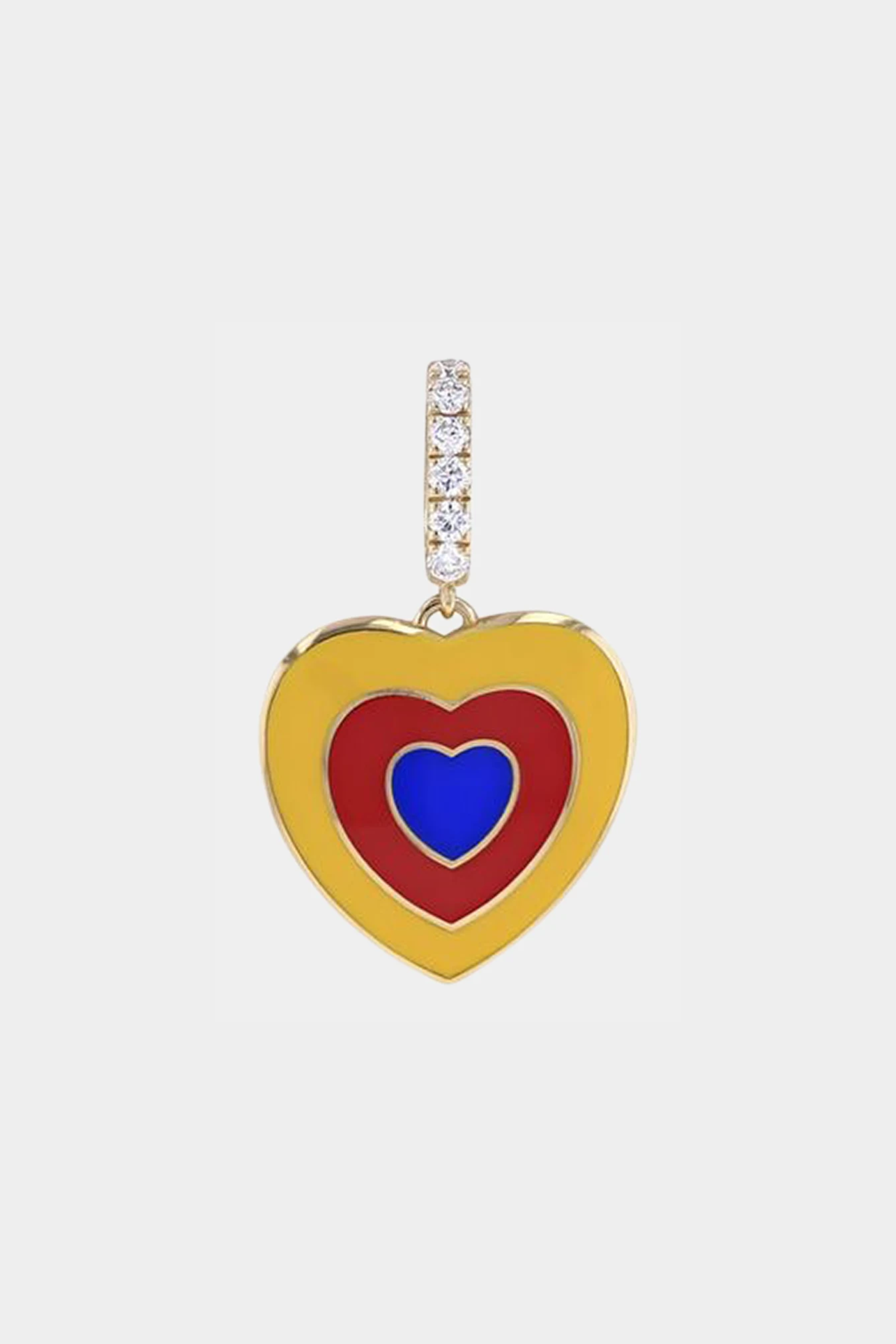 Wonder Hearts Clip On Yellow