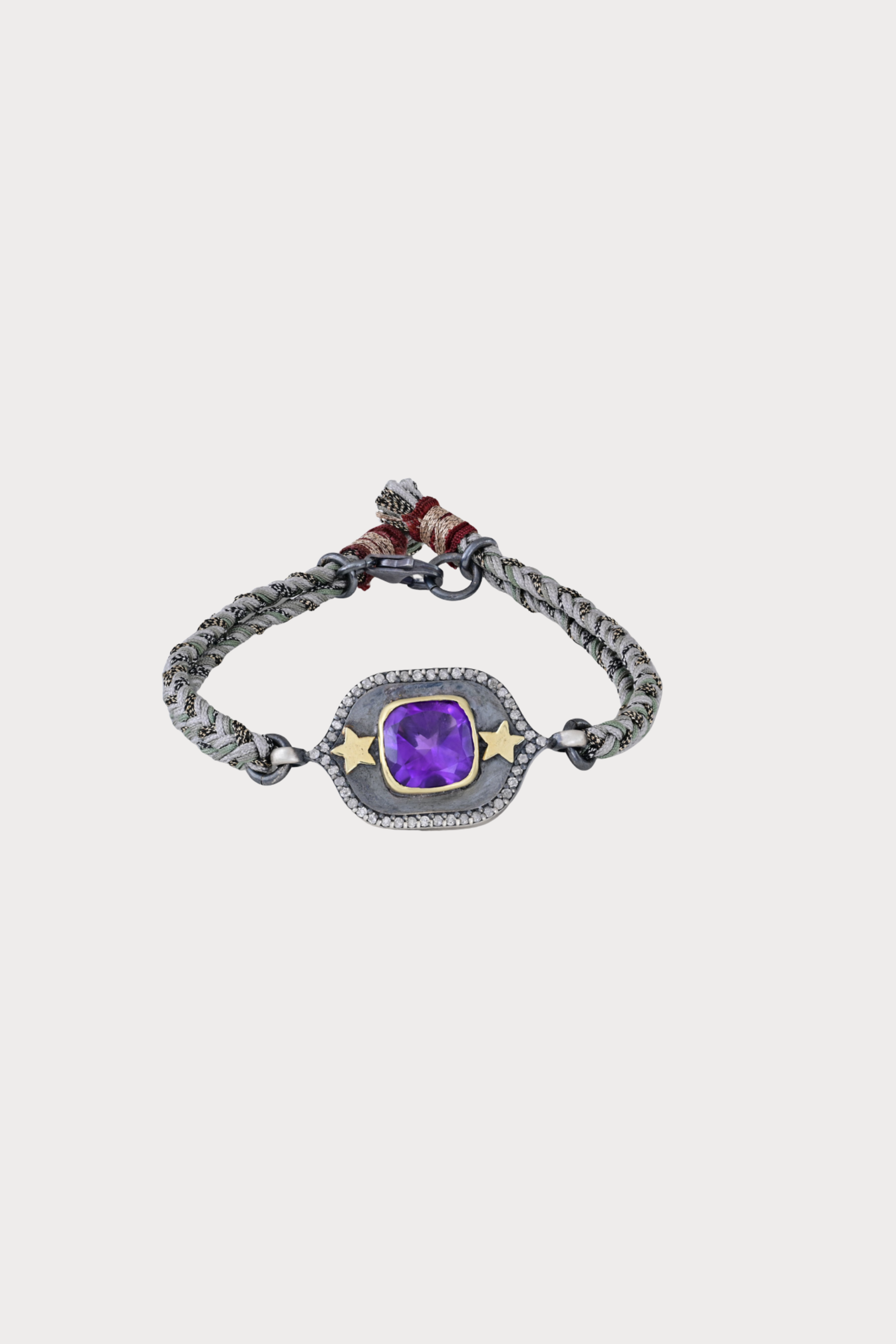 Amethyst Star Bracelet