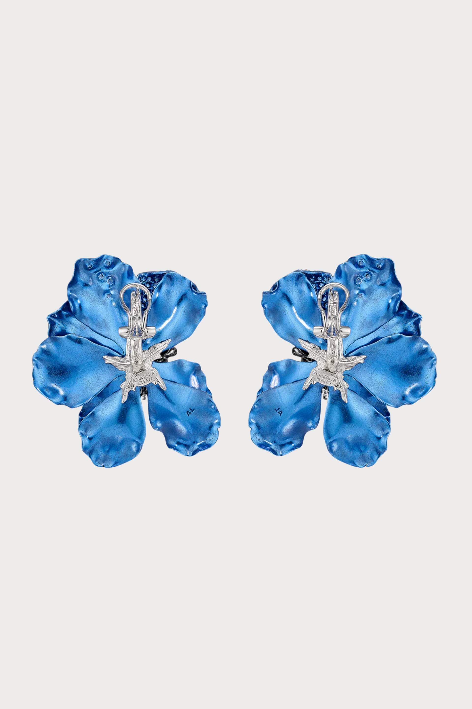 Paraiba Blue Poppy Earrings