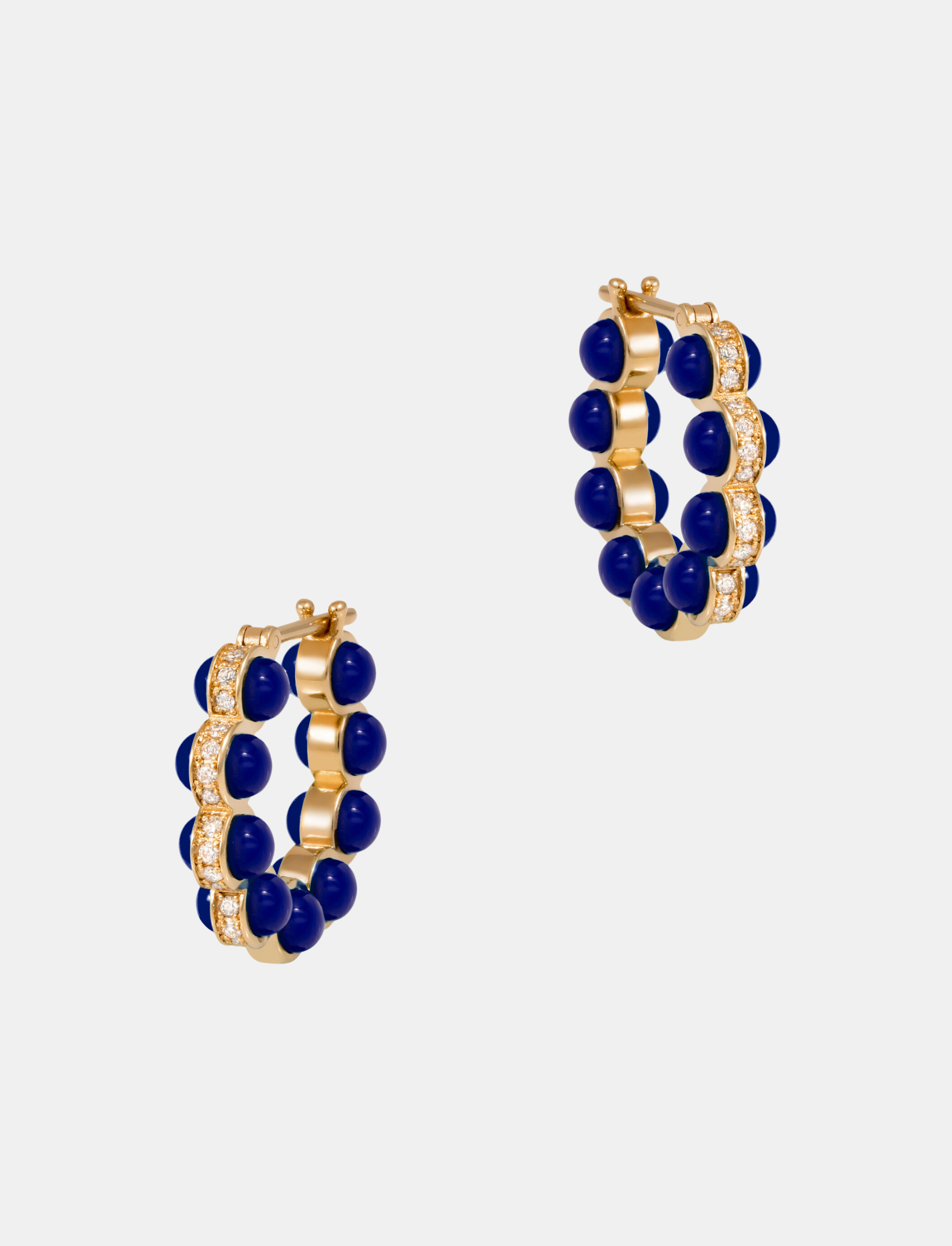 The Cobalt Earrings - Size 2