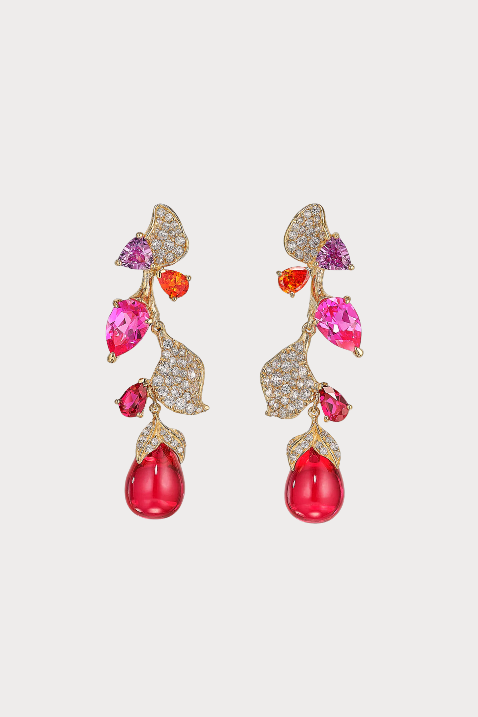 Ruby Galatea Earrings