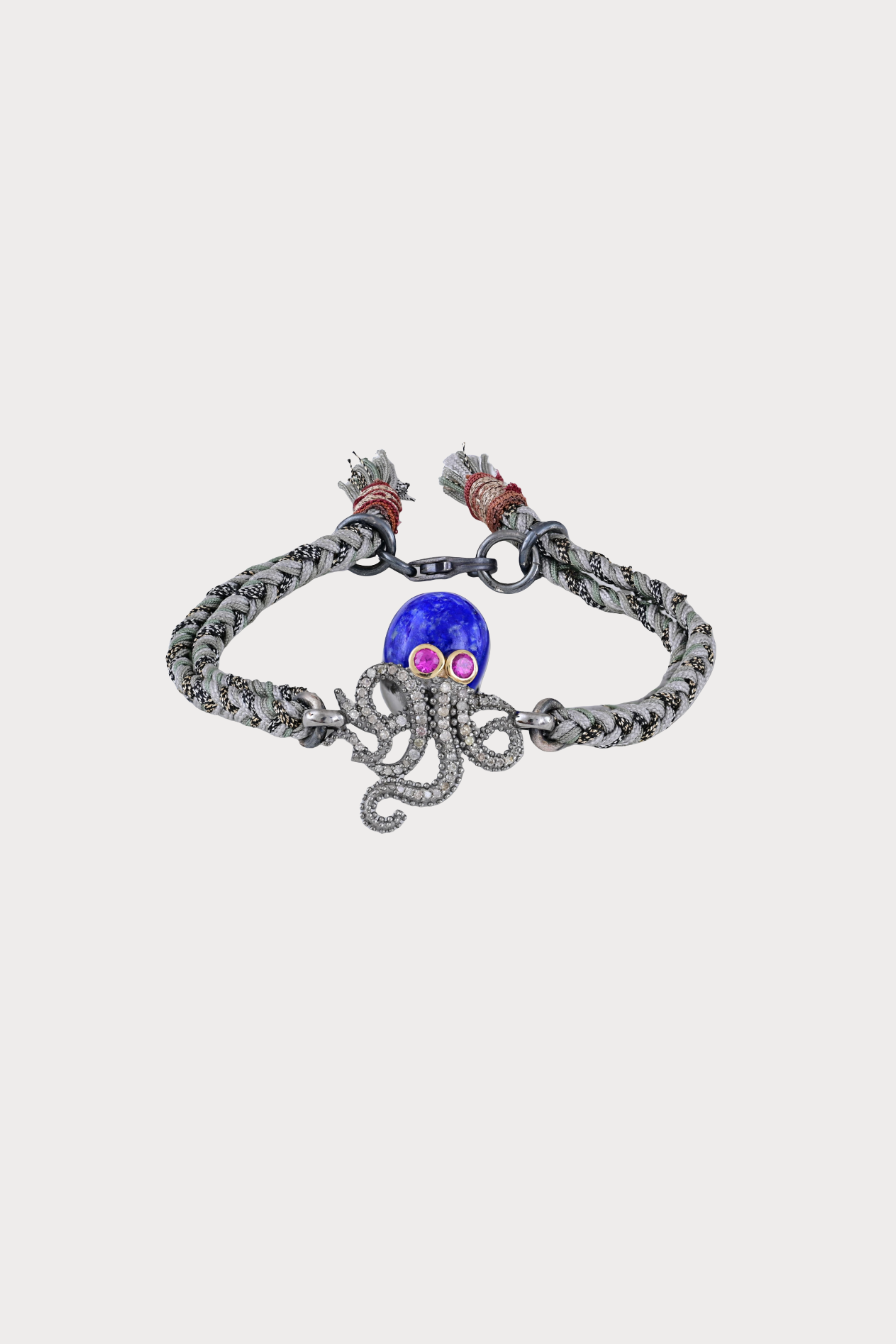 Lapis Octopus Bracelet