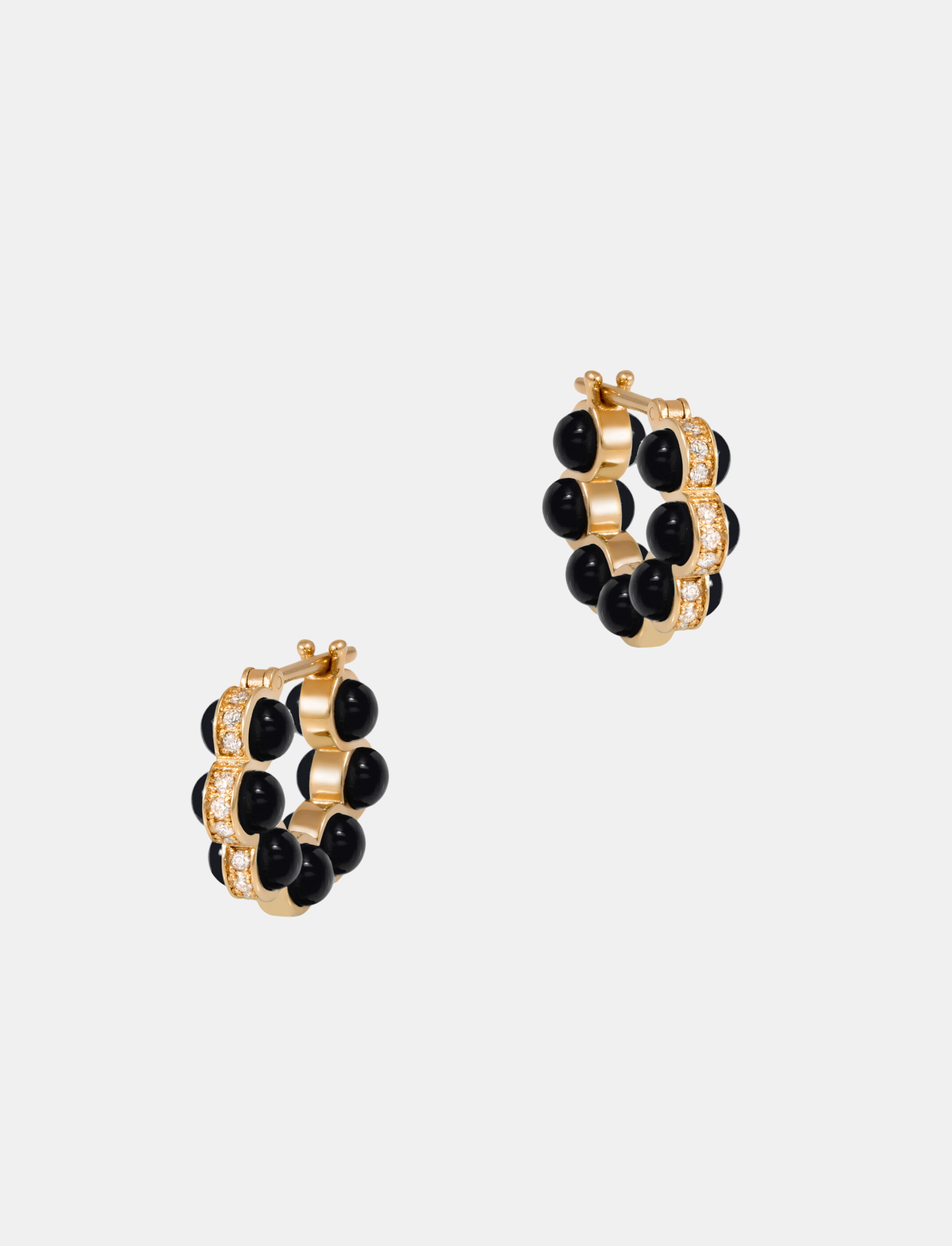 The Carbon Earrings - Size 1