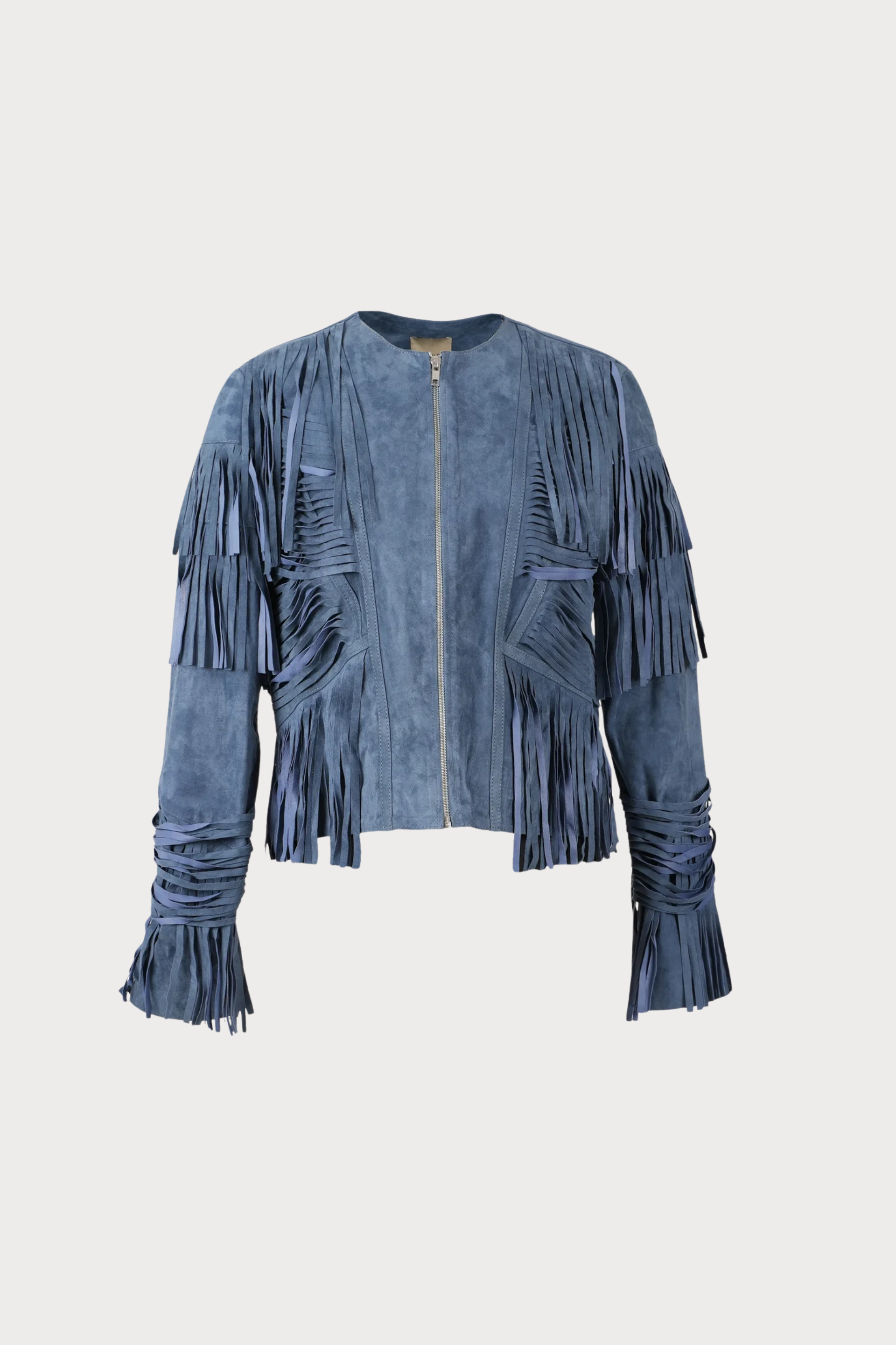 Aurora Suede Jacket Blue