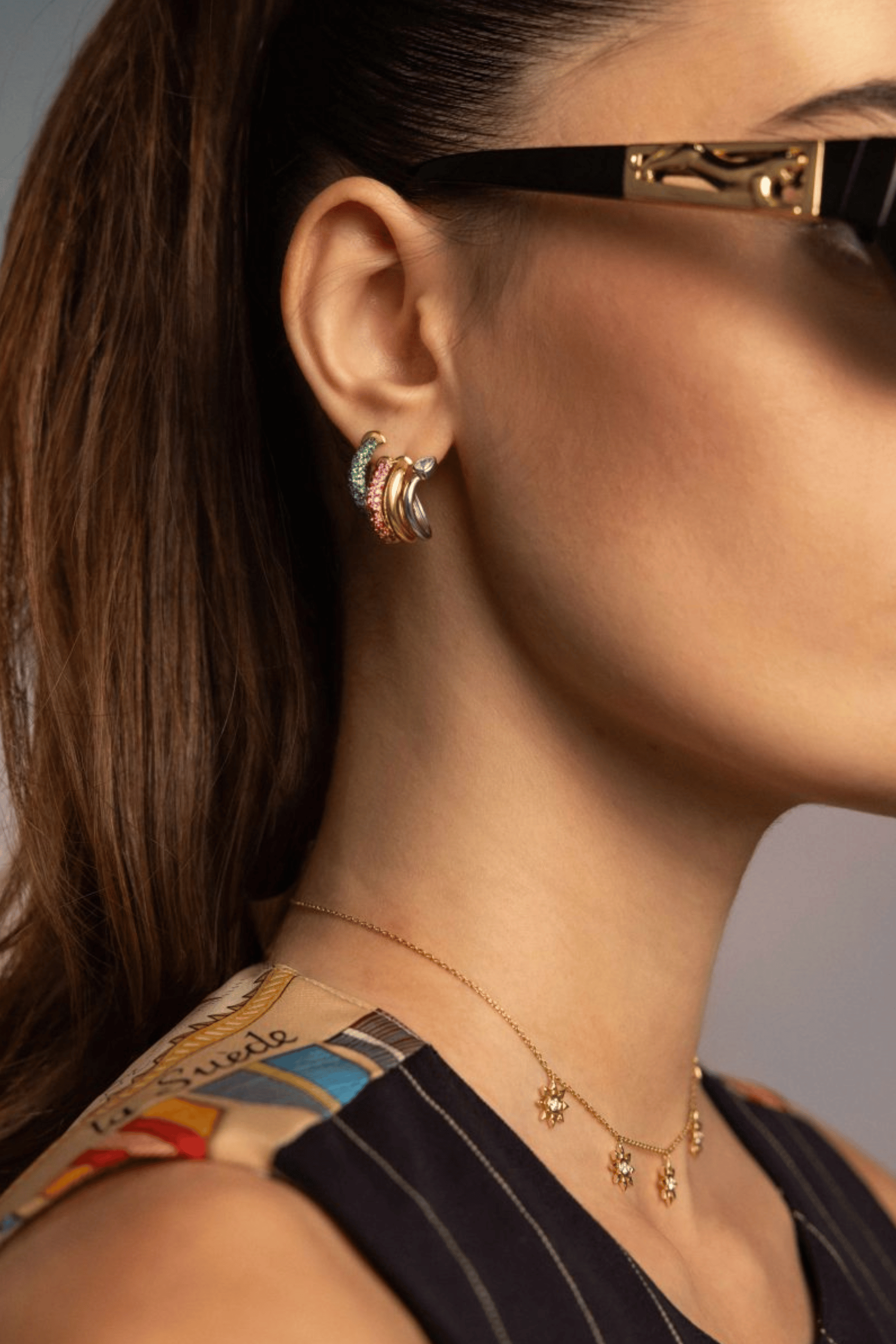 Small Single Boa Earring