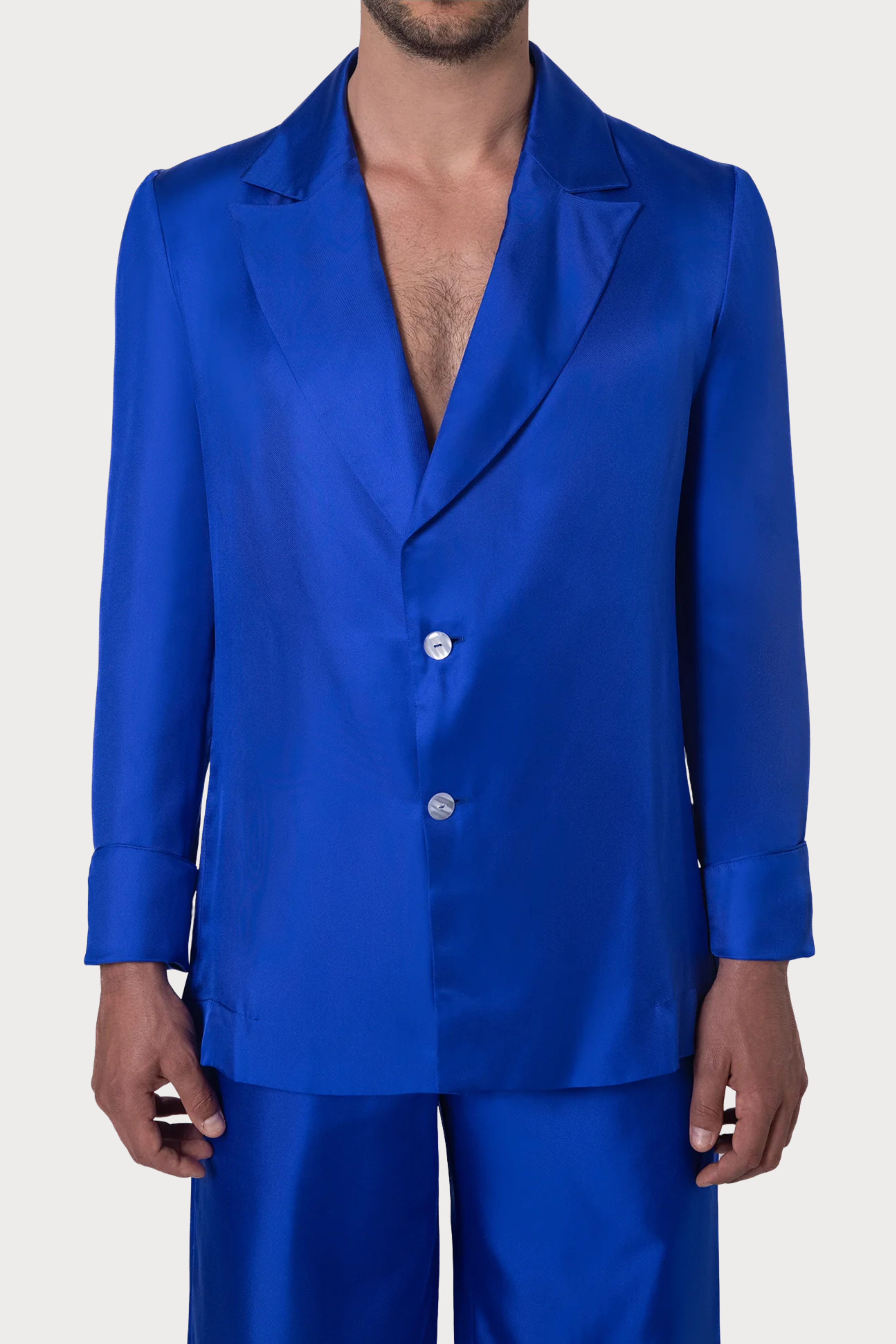 Santorini Sails Men’s Single-Breasted Jacket