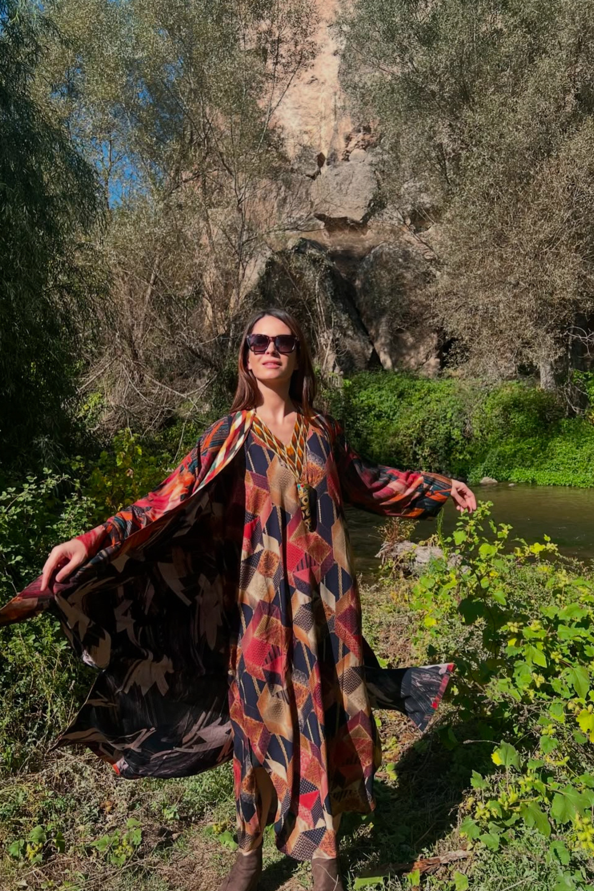 Tribe Carob Kaftan