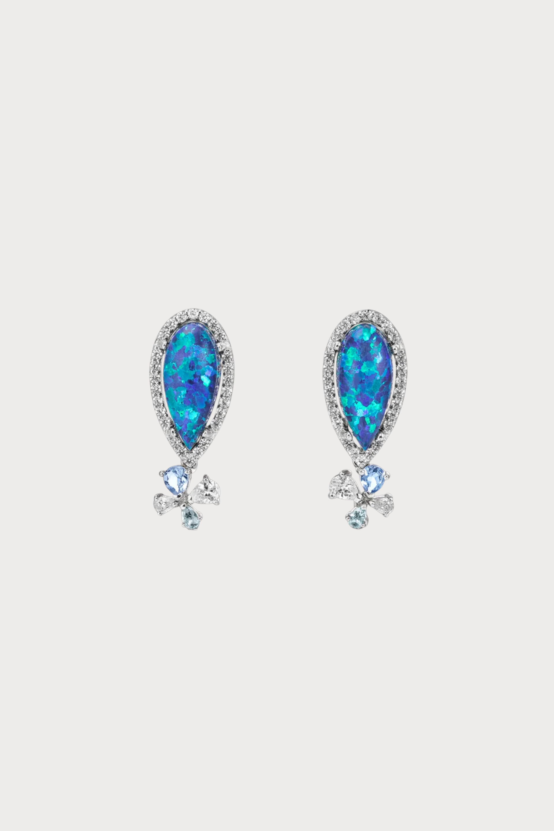 Turquoise Papillon Earrings