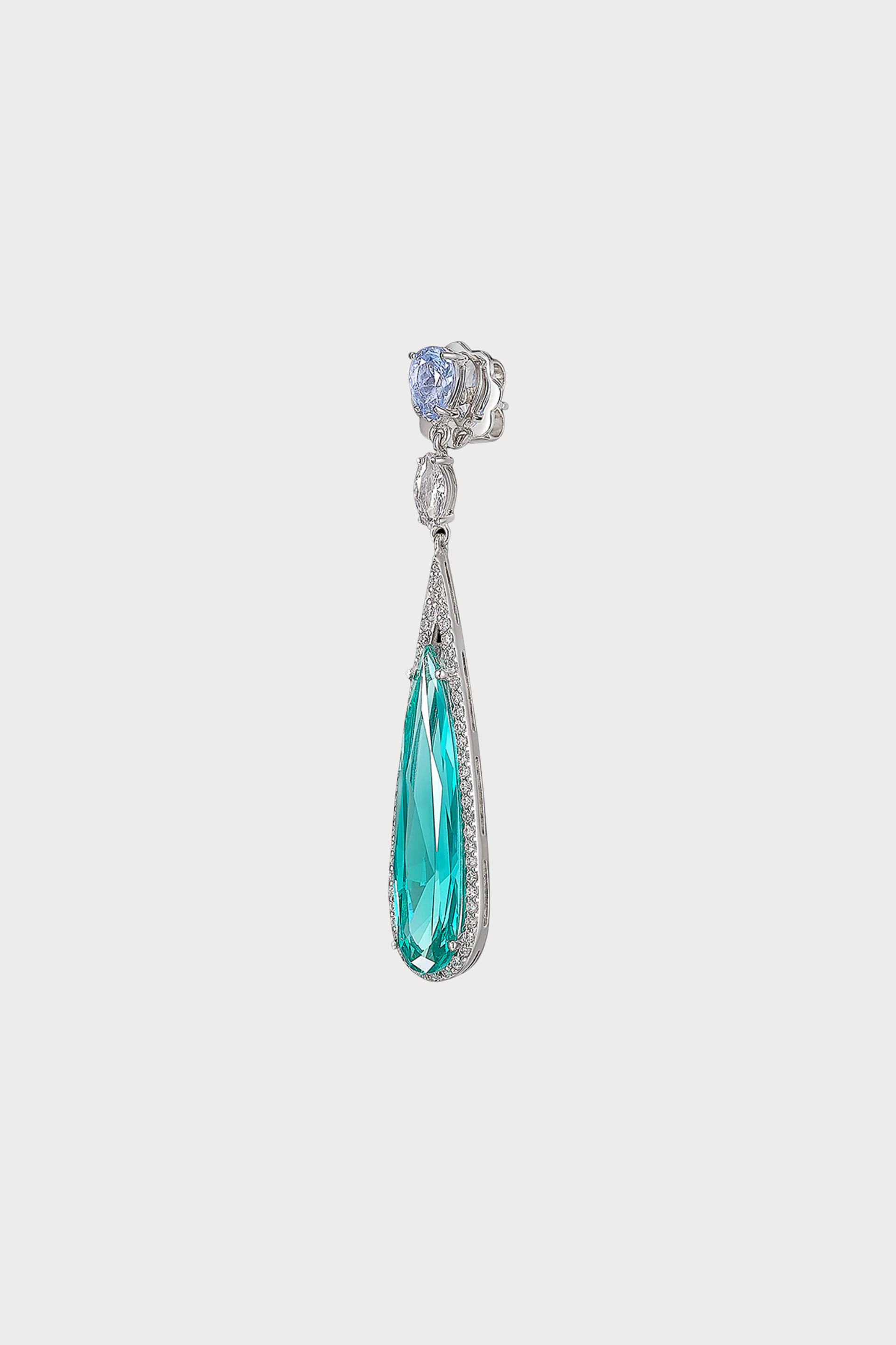 Paraiba Shard Earrings