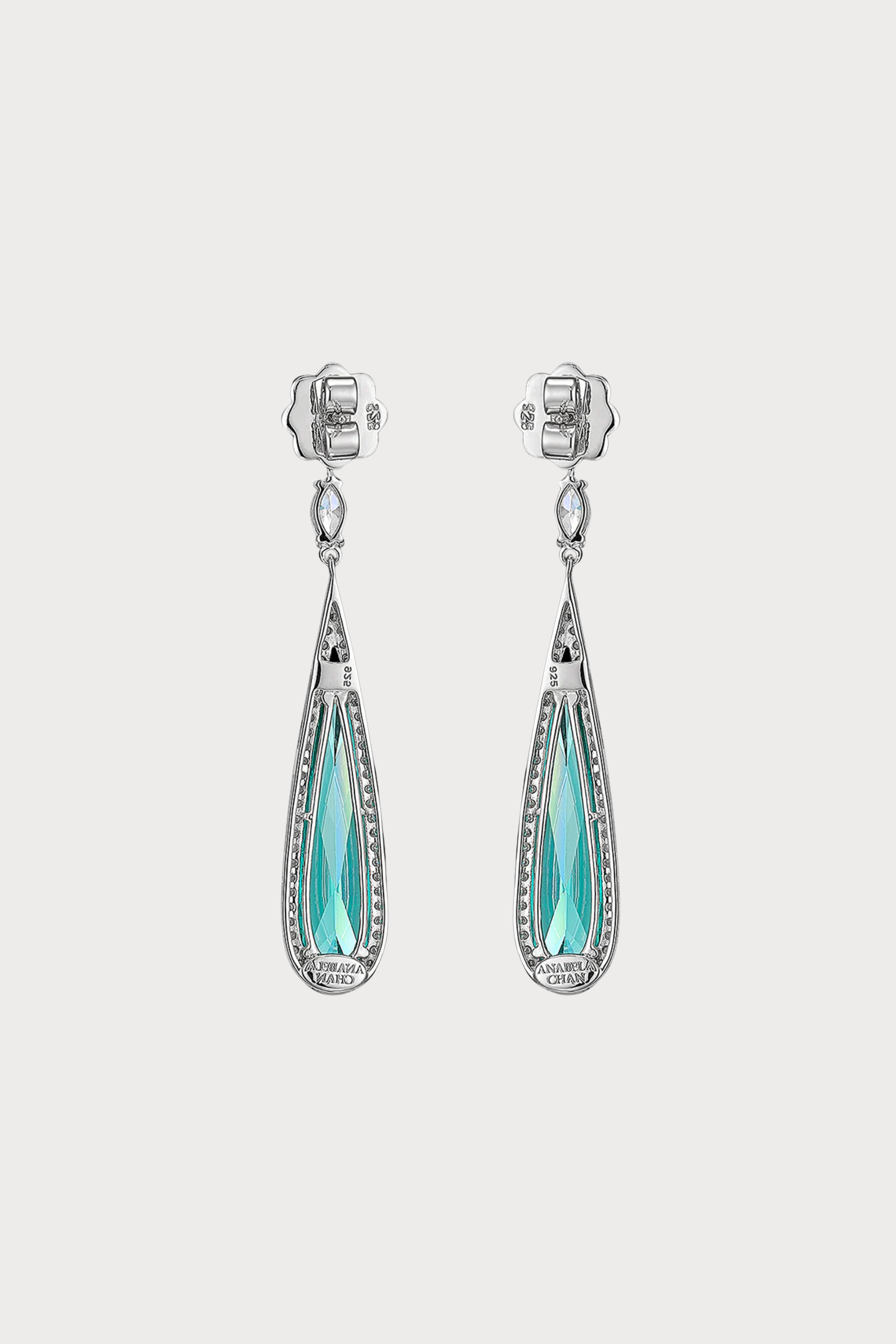 Paraiba Shard Earrings