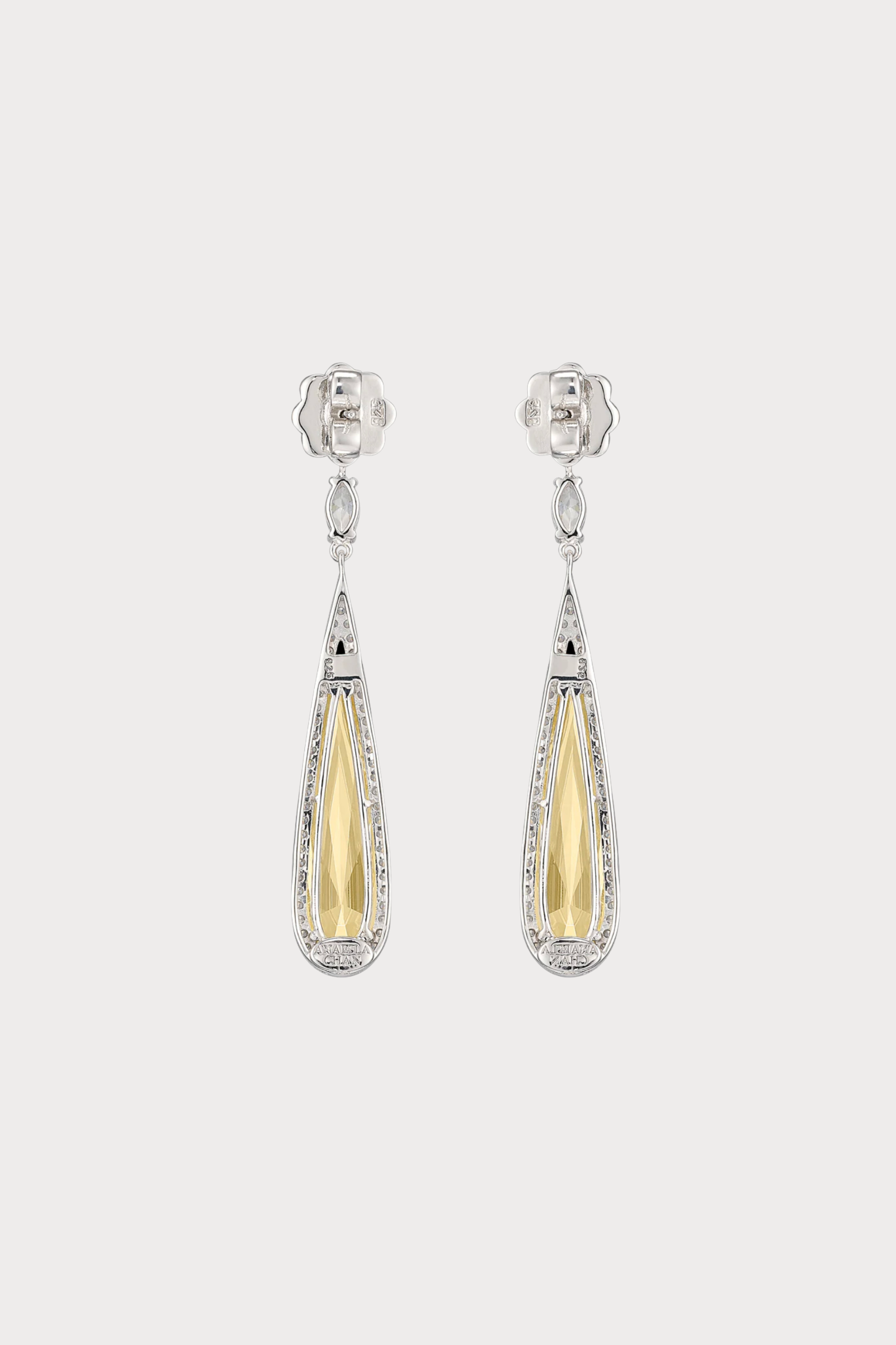 Shard Citrine Earrings