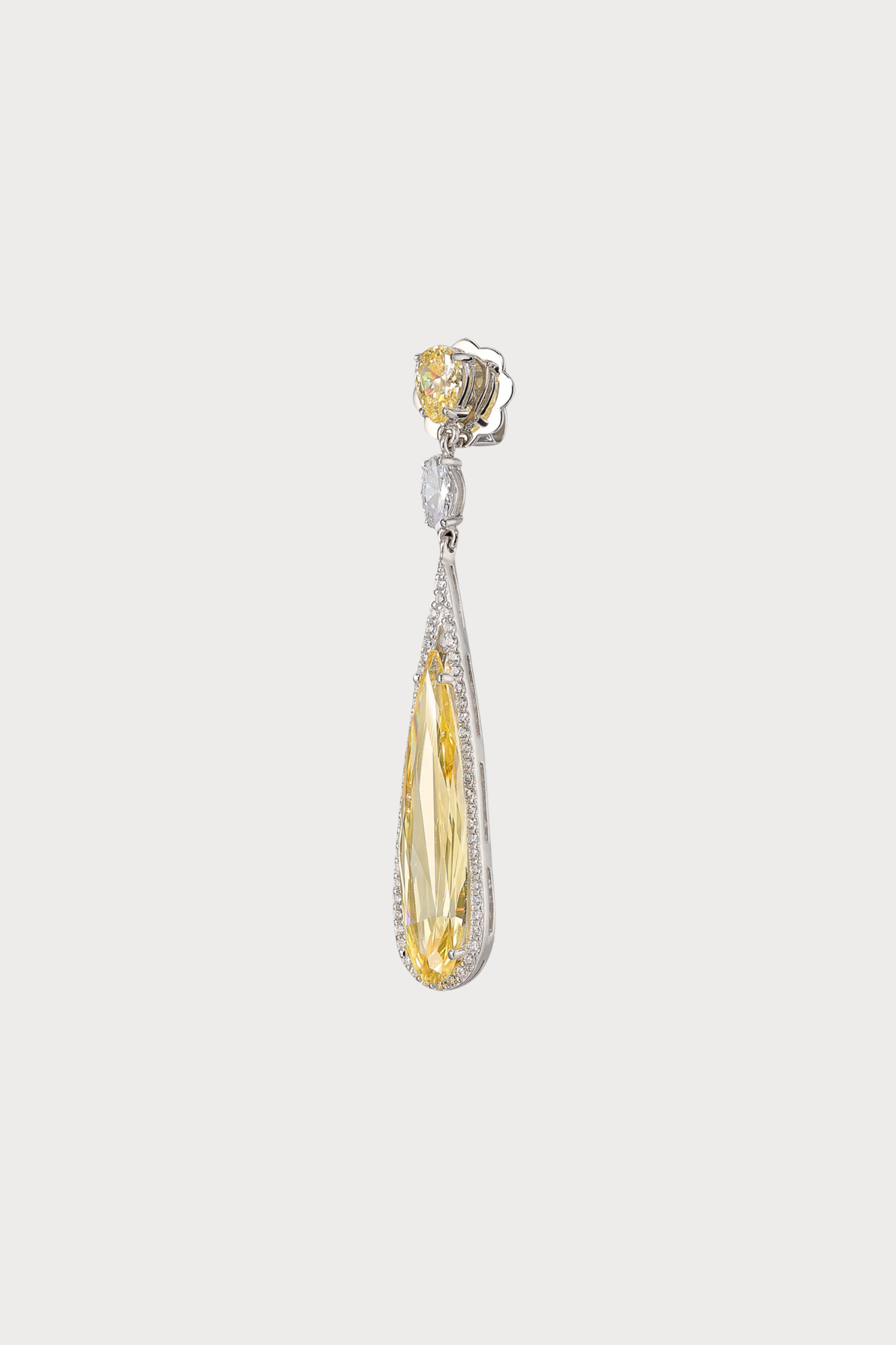 Shard Citrine Earrings