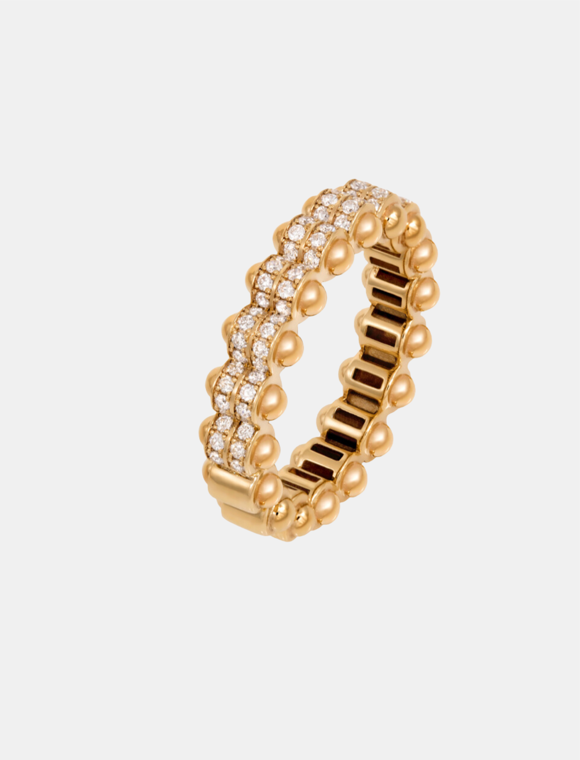 The Gold Atom Ring - Size 2