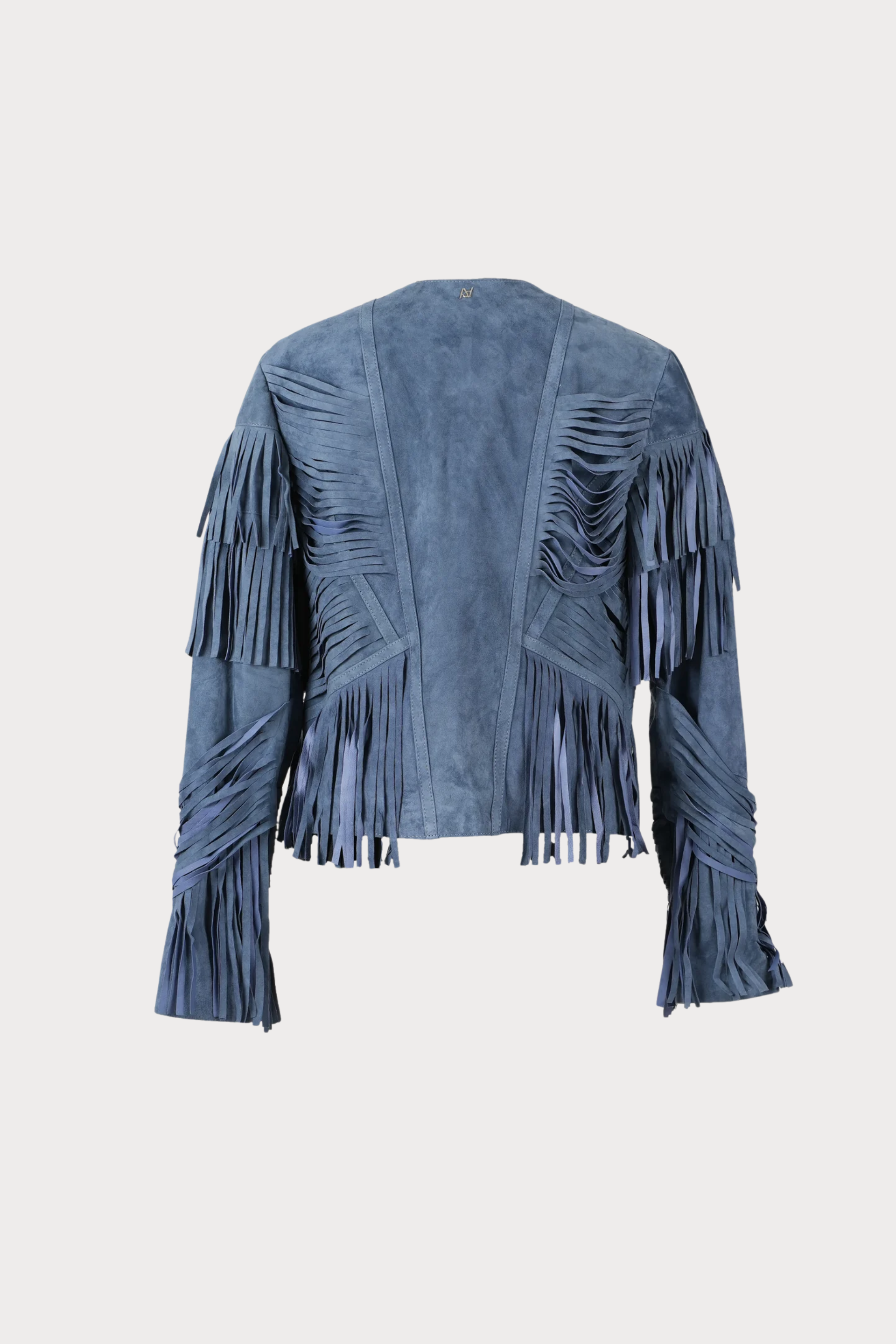 Aurora Suede Jacket Blue