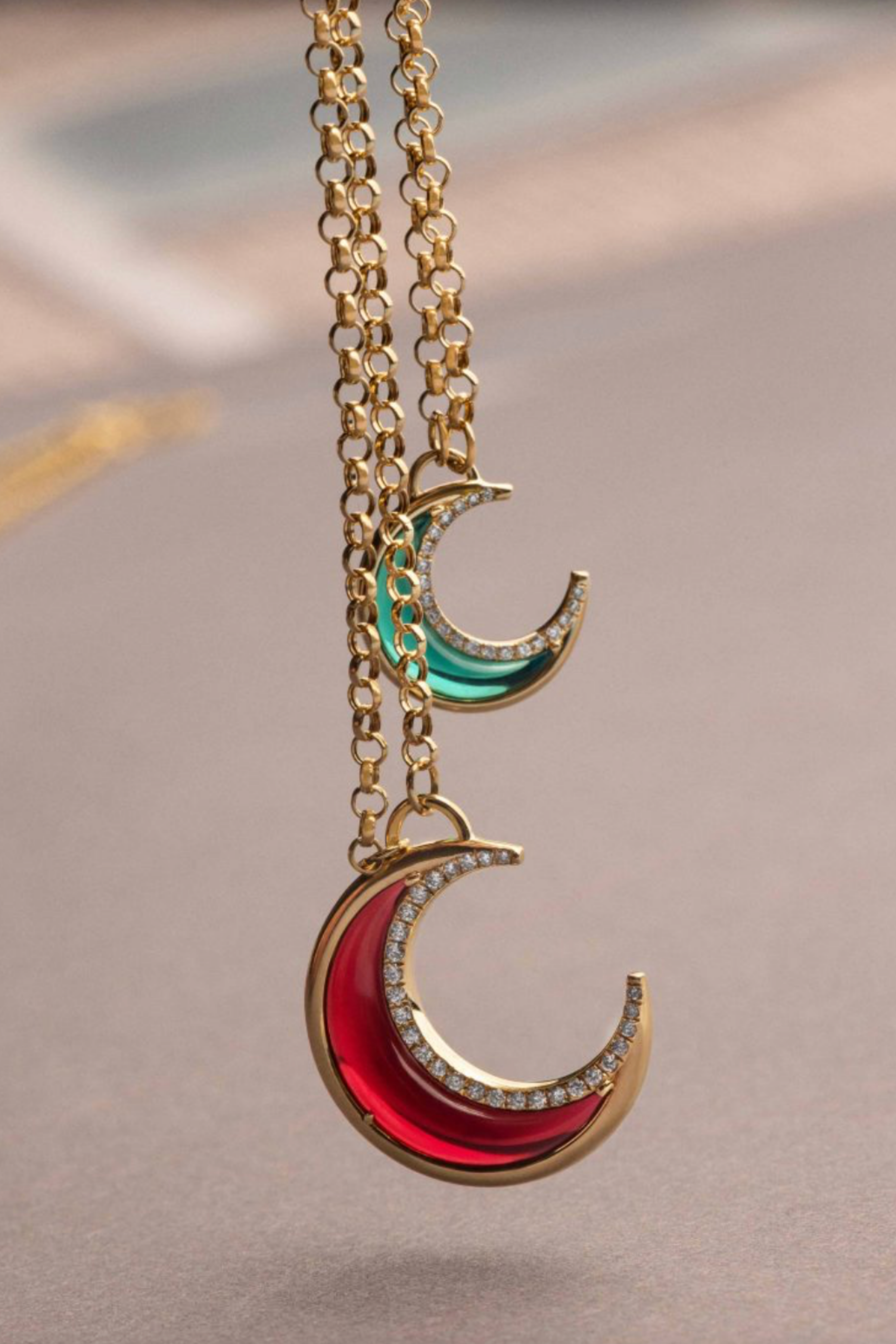 Moon Bloop Necklace