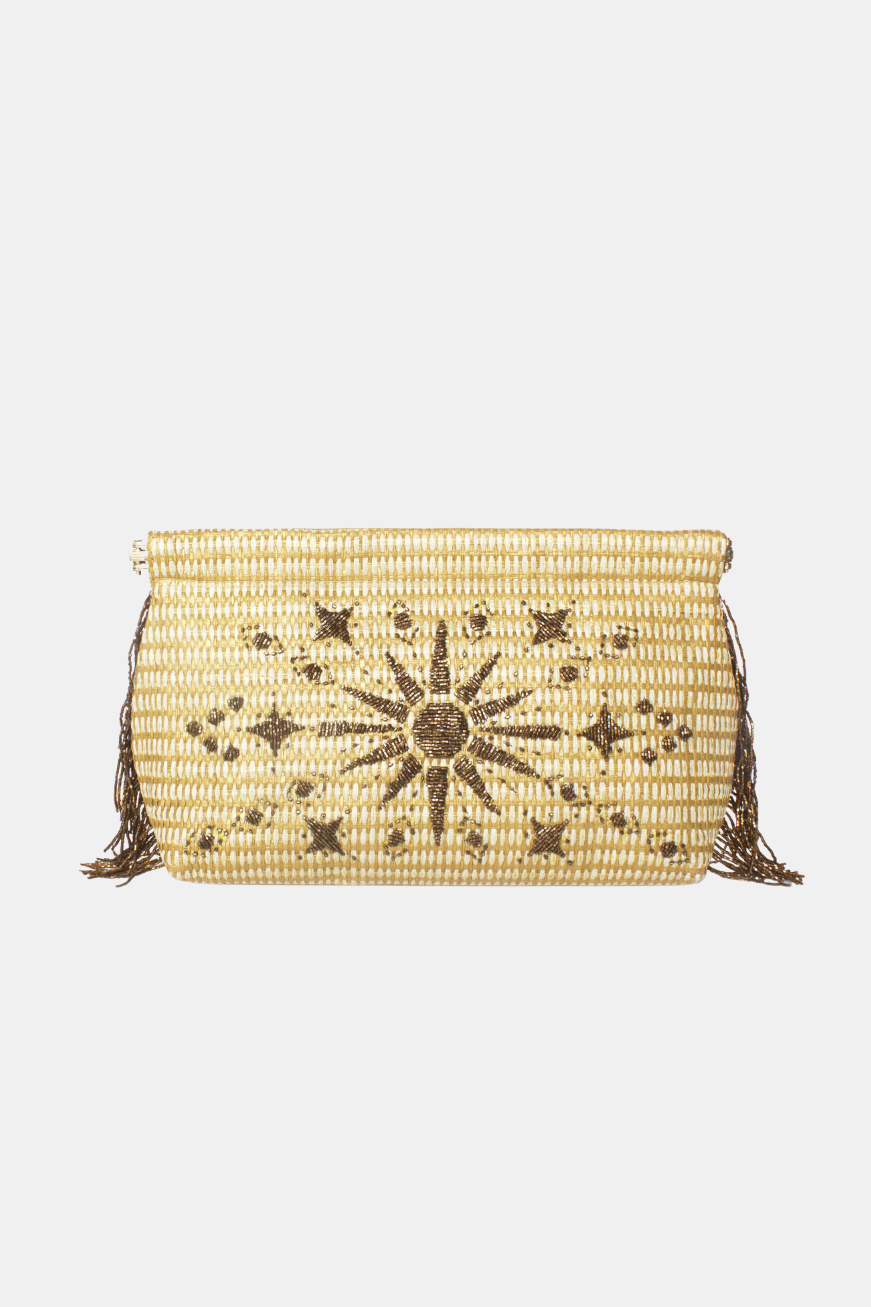 Sunrise on Gold Straw Clipbag