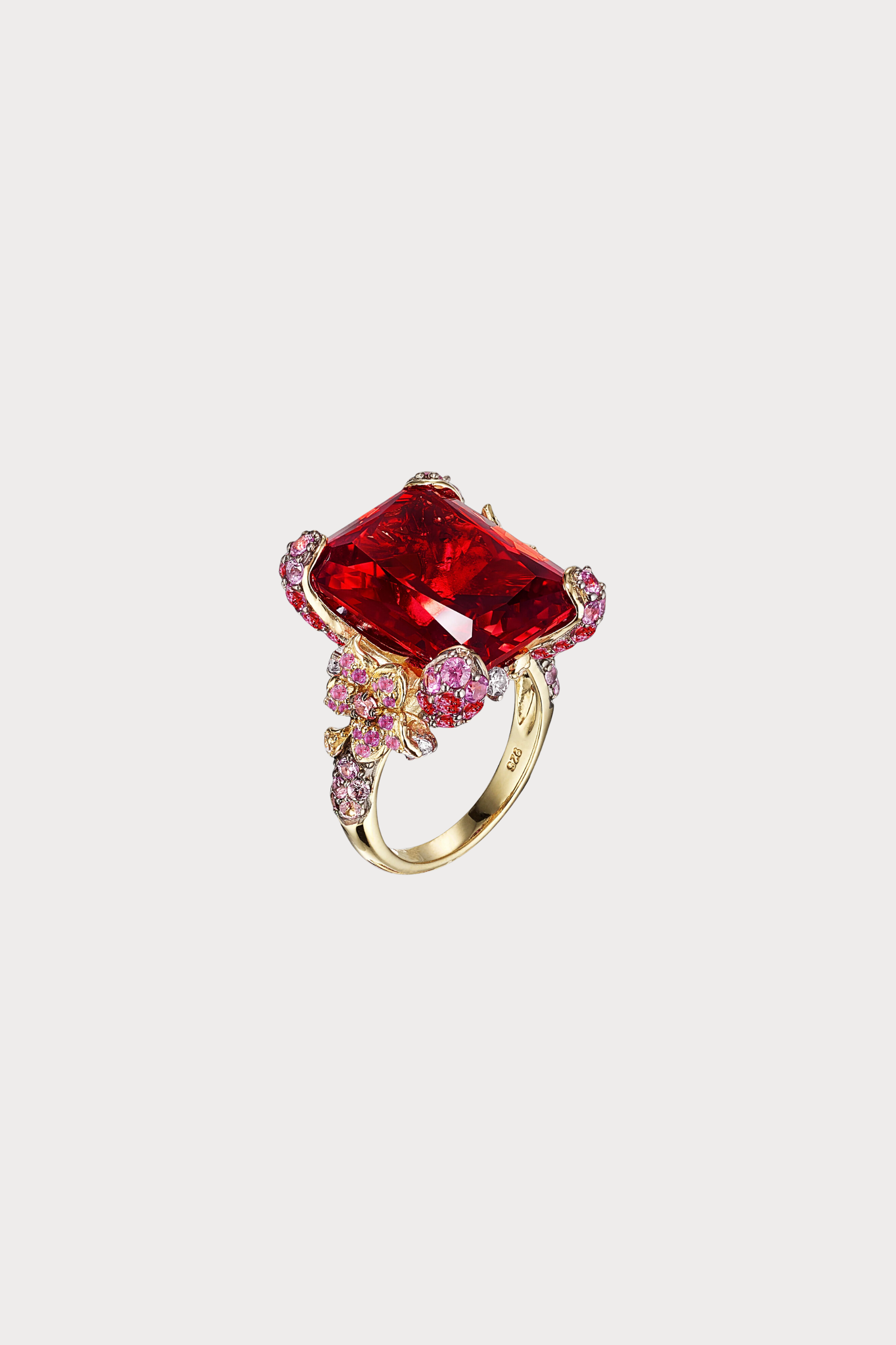 Ruby Cinderella Ring