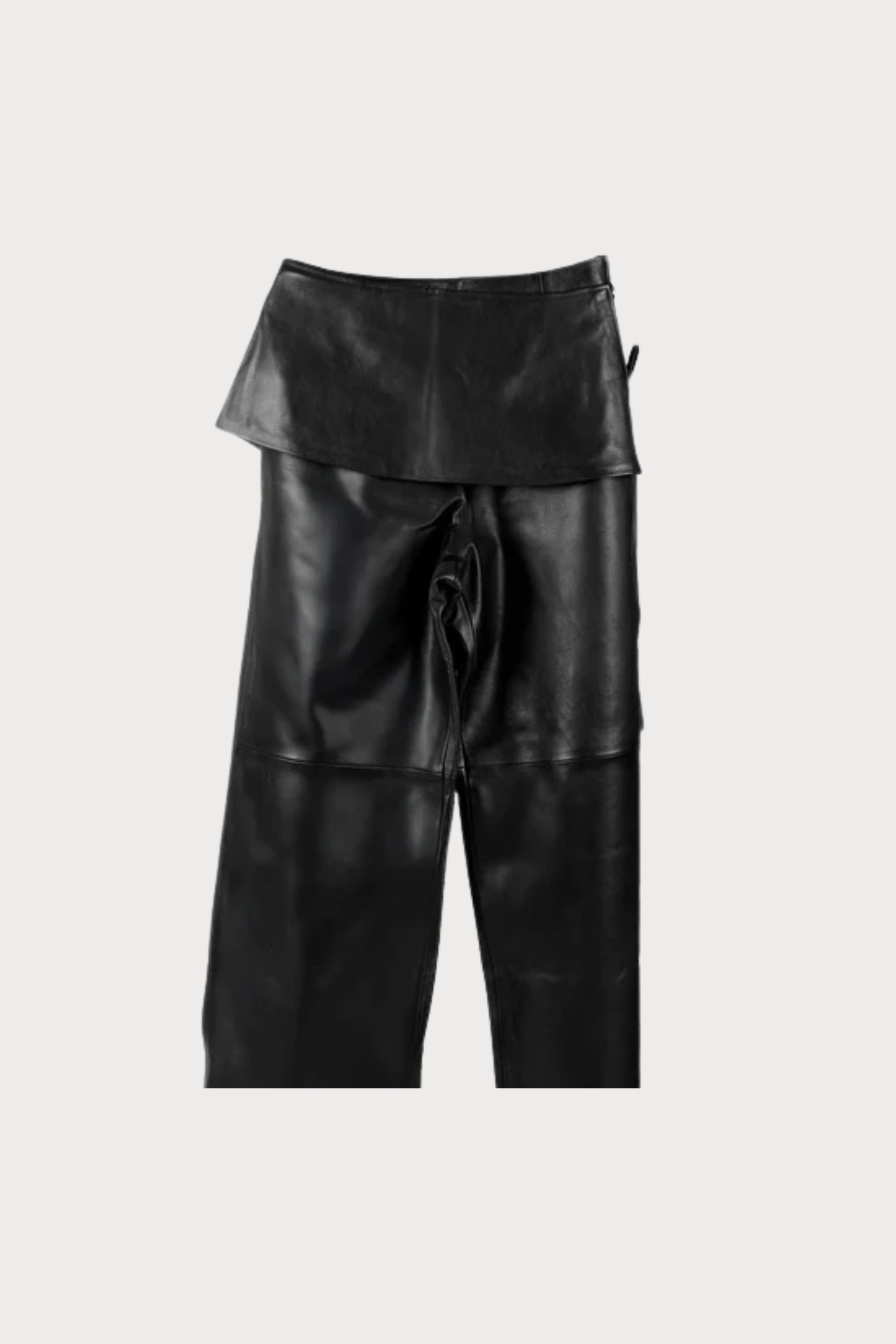 Harlow Leather Pants Black