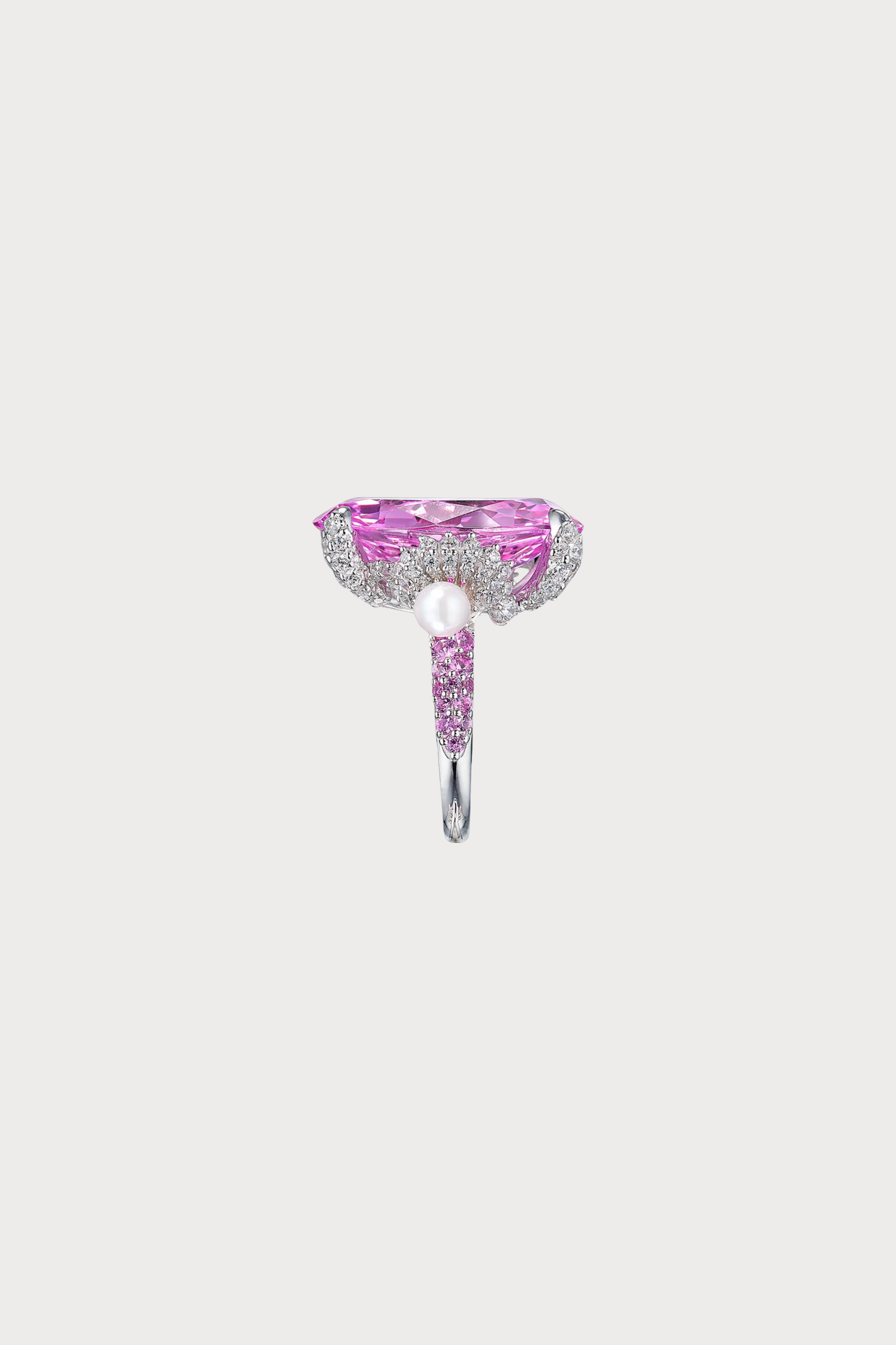 Pale Rose Mermaid Ring